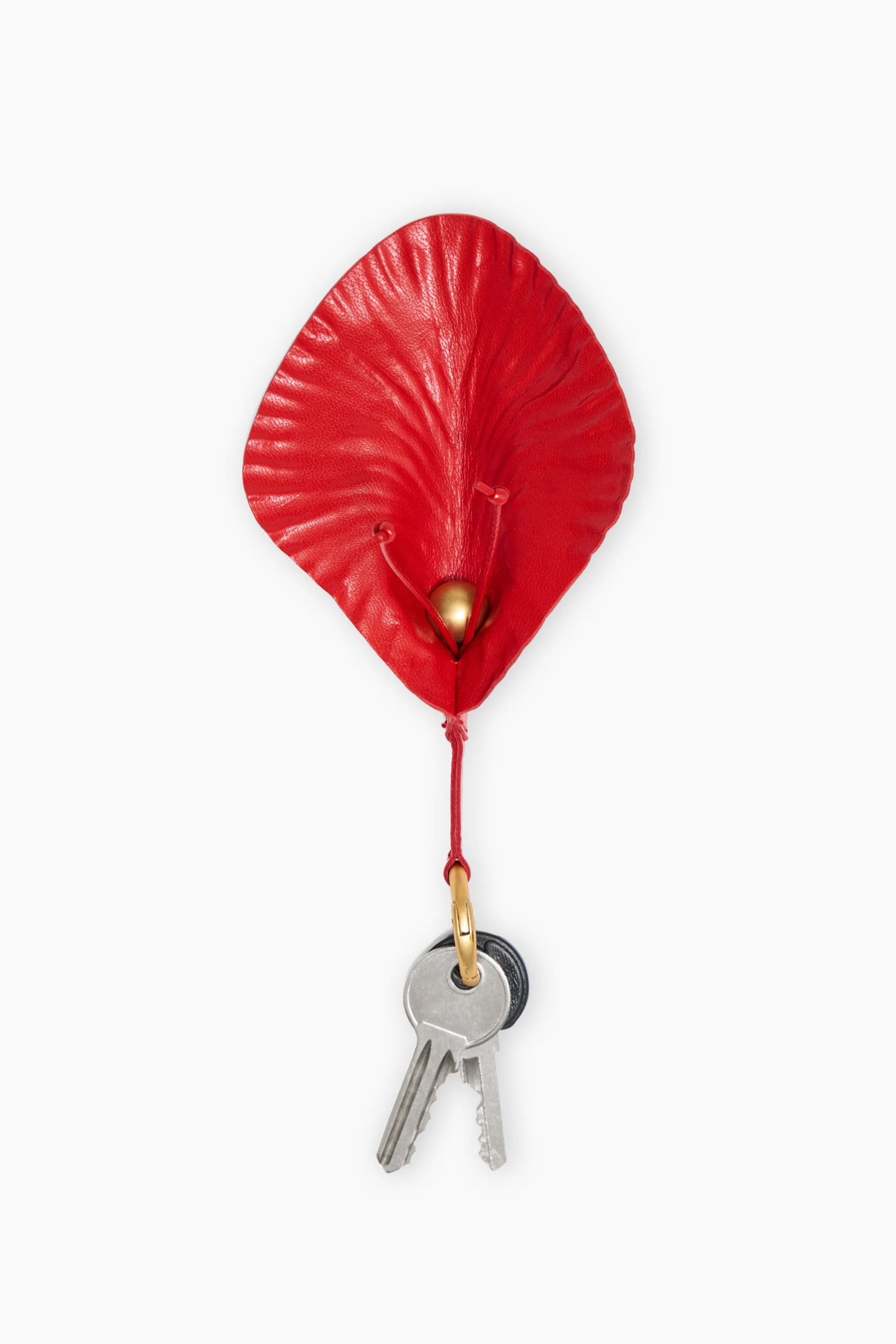 KEYCHAIN ORCHID POPPY RED sold by Vanda Novak product image thumbnail 4
