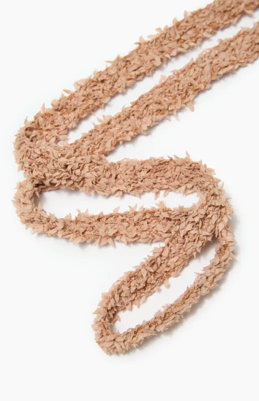 KOMPLET SZNURÓWEK GRACE POWDER NUDE made by Vanda Novak