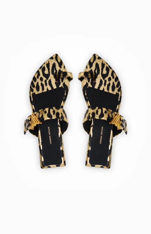 DOLLY BLACK LEOPARD made by Vanda Novak