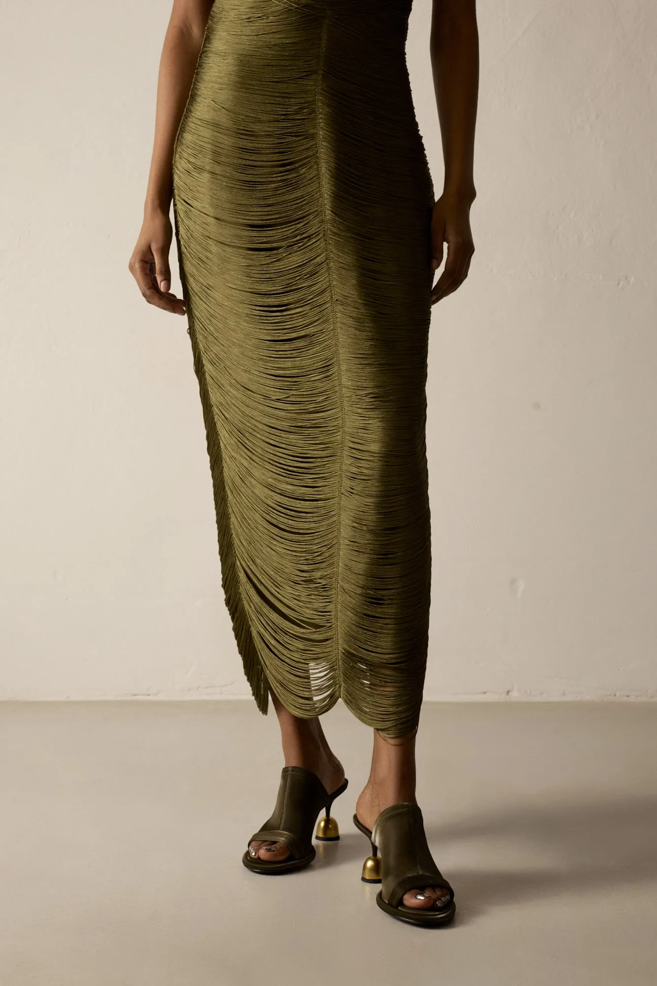 GAIA OLIVINE GREEN sold by Vanda Novak product image thumbnail 3