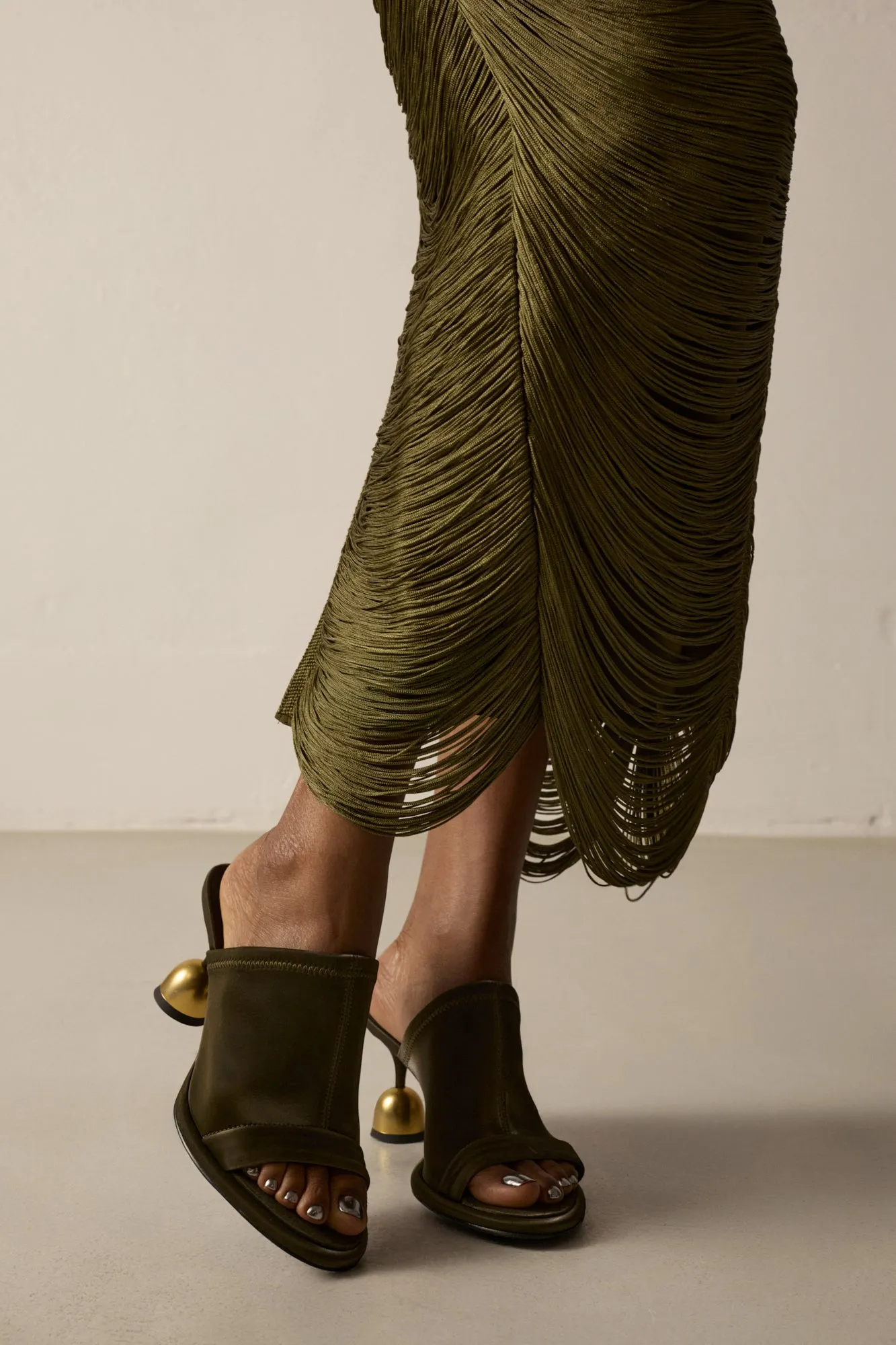 GAIA OLIVINE GREEN sold by Vanda Novak product image thumbnail 2