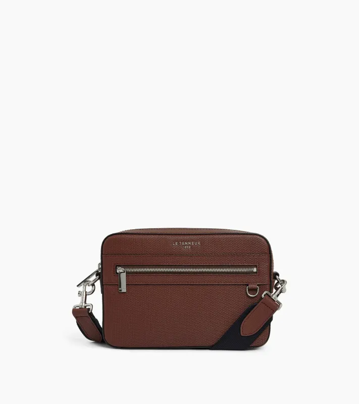 Emile small shoulder bag in T signature leather sold by Le Tanneur