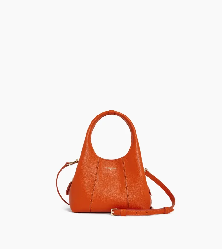 Juliette mini handbag in grained leather sold by Le Tanneur