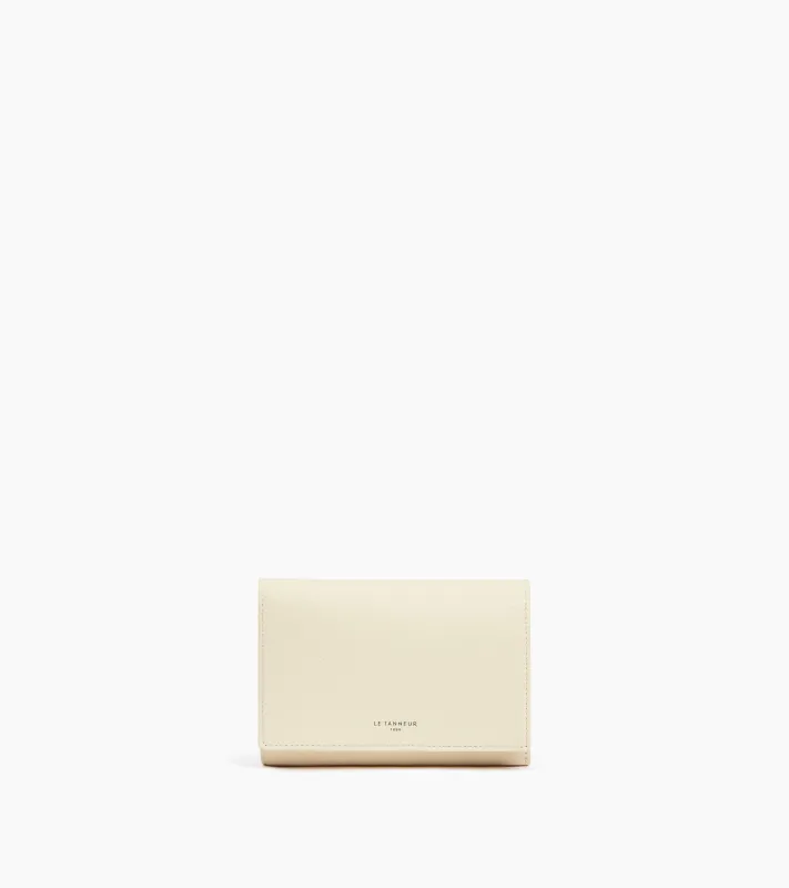 Emilie wallet in grained leather sold by Le Tanneur