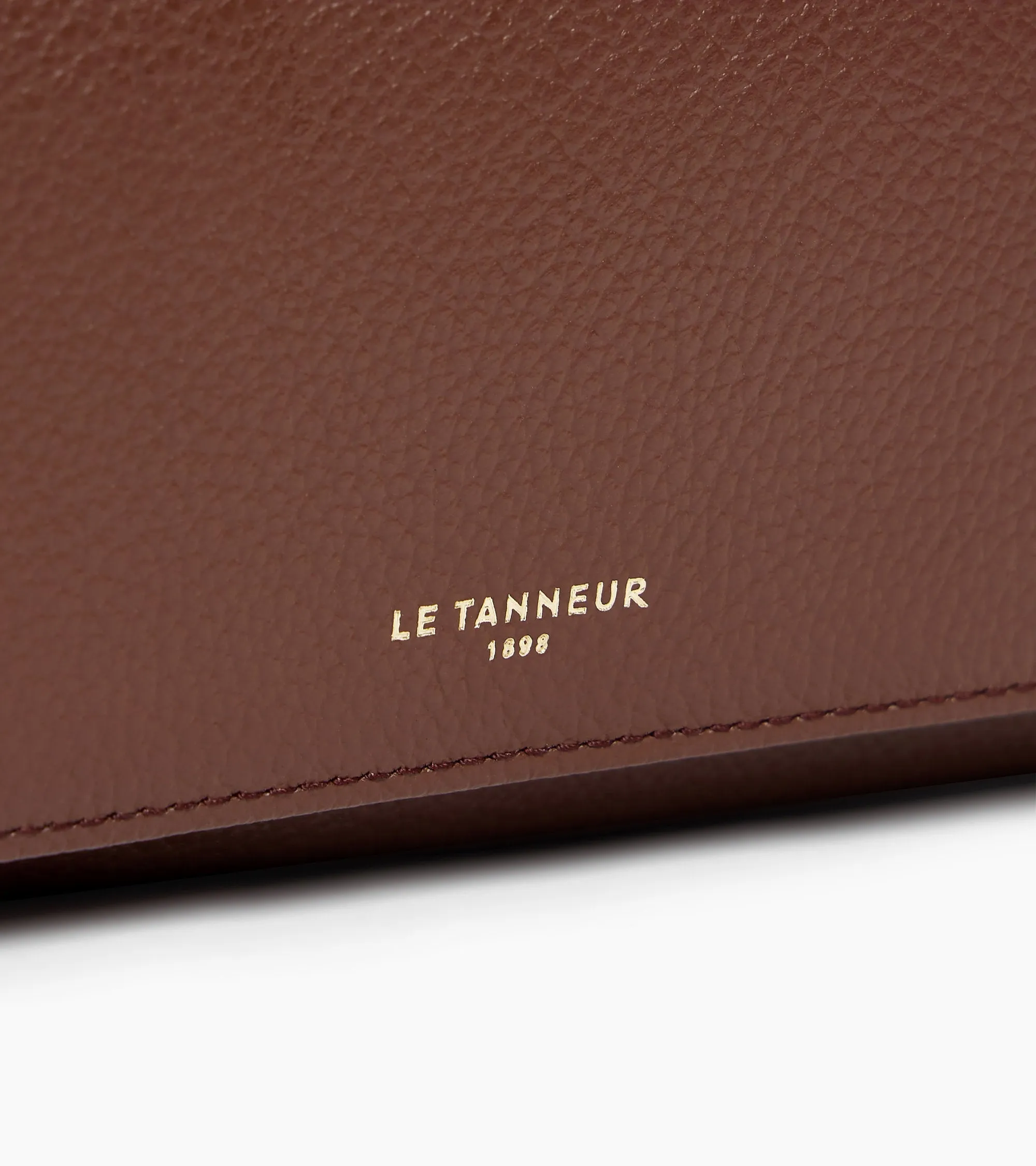 Emilie wallet in grained leather sold by Le Tanneur product image thumbnail 2