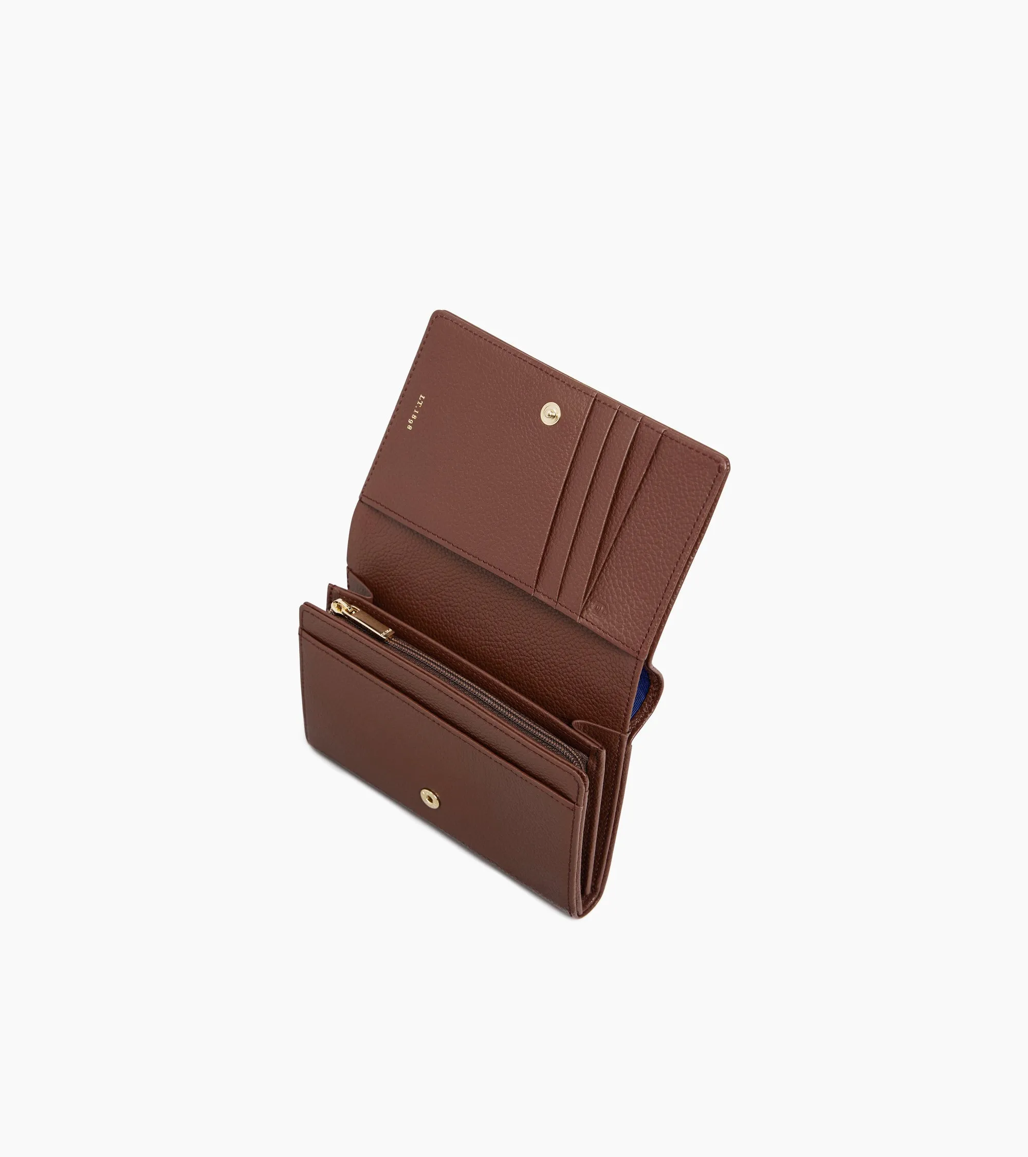 Emilie wallet in grained leather sold by Le Tanneur product image thumbnail 3