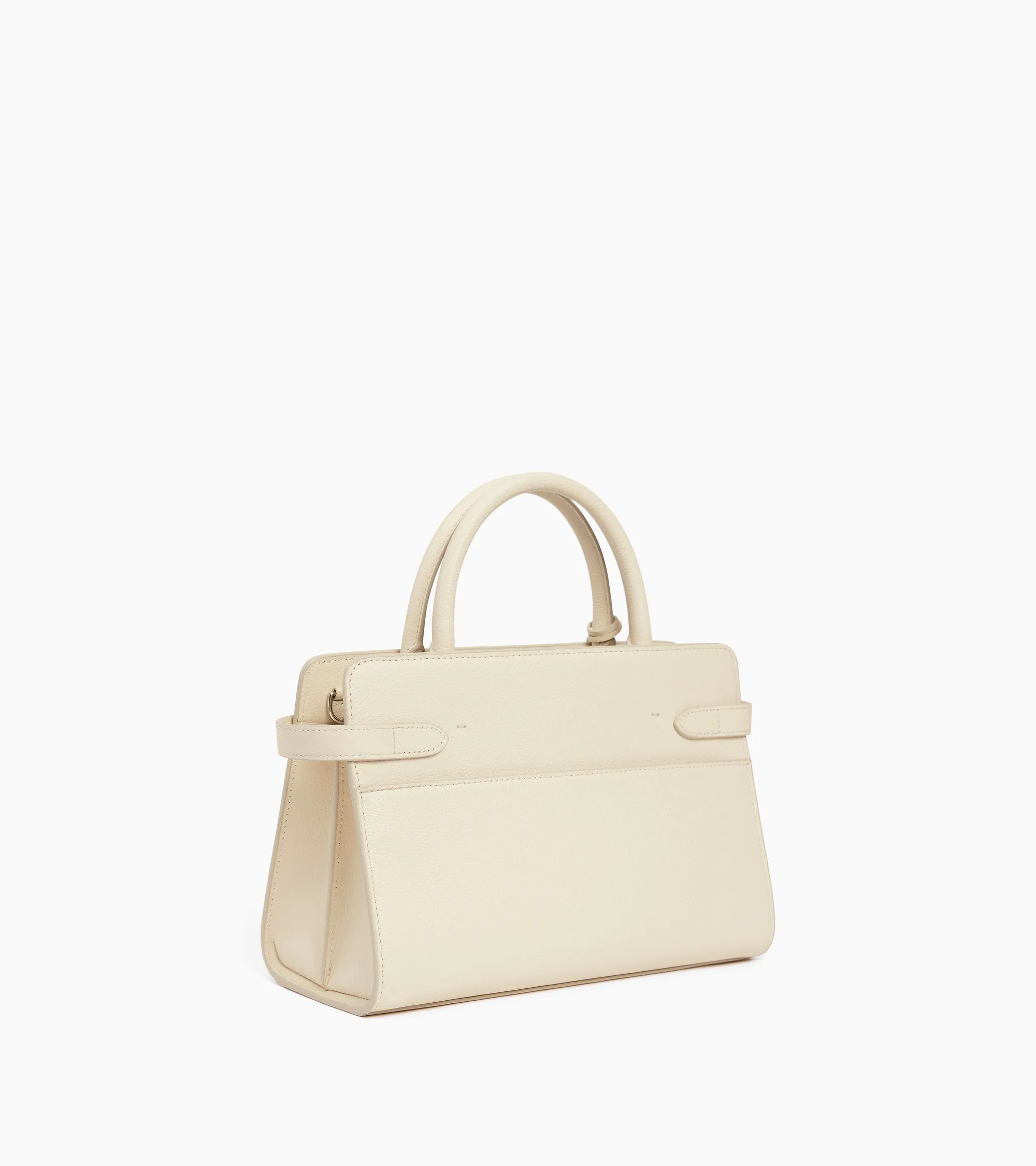 Emilie medium-sized handbag in grained leather sold by Le Tanneur product image thumbnail 5
