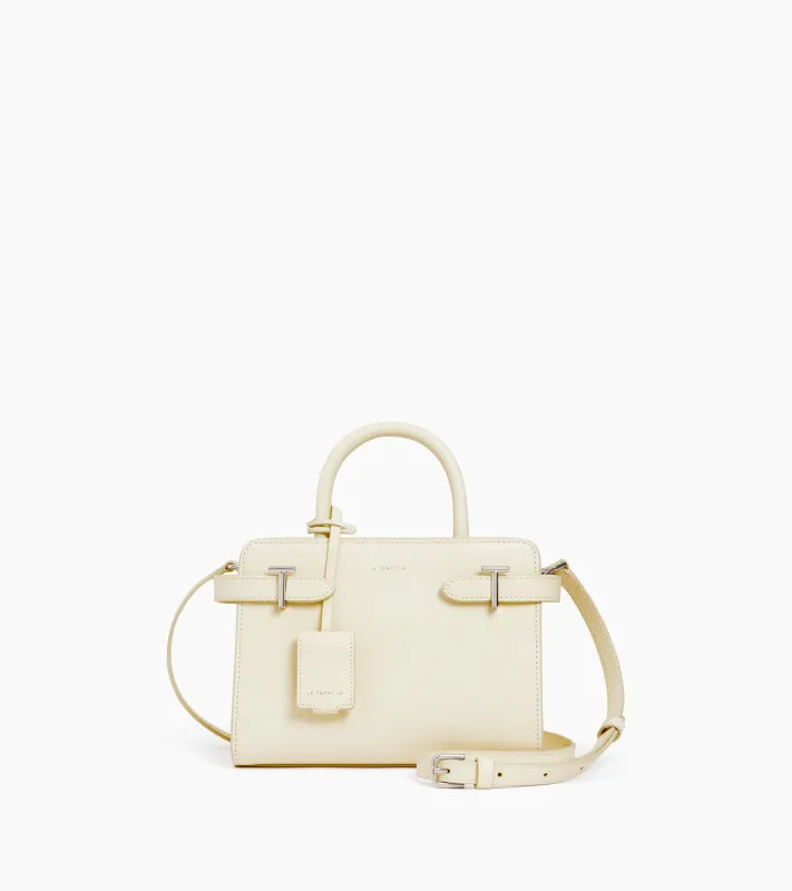 Emilie small handbag in grained leather sold by Le Tanneur
