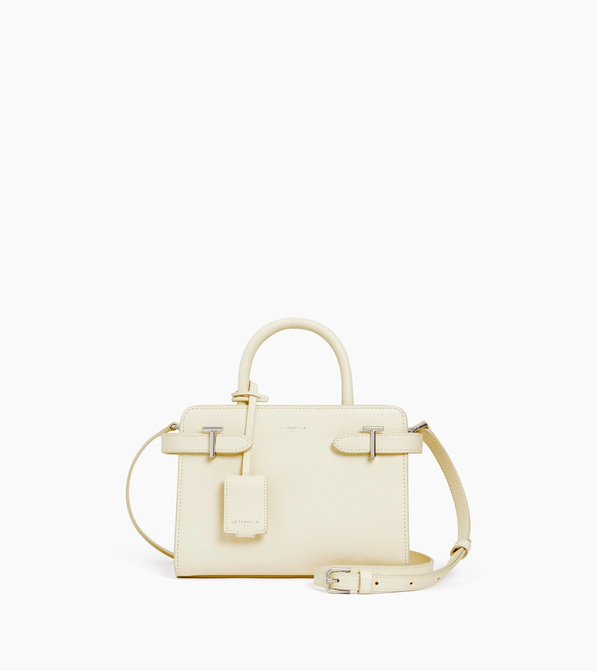 Emilie small handbag in grained leather sold by Le Tanneur