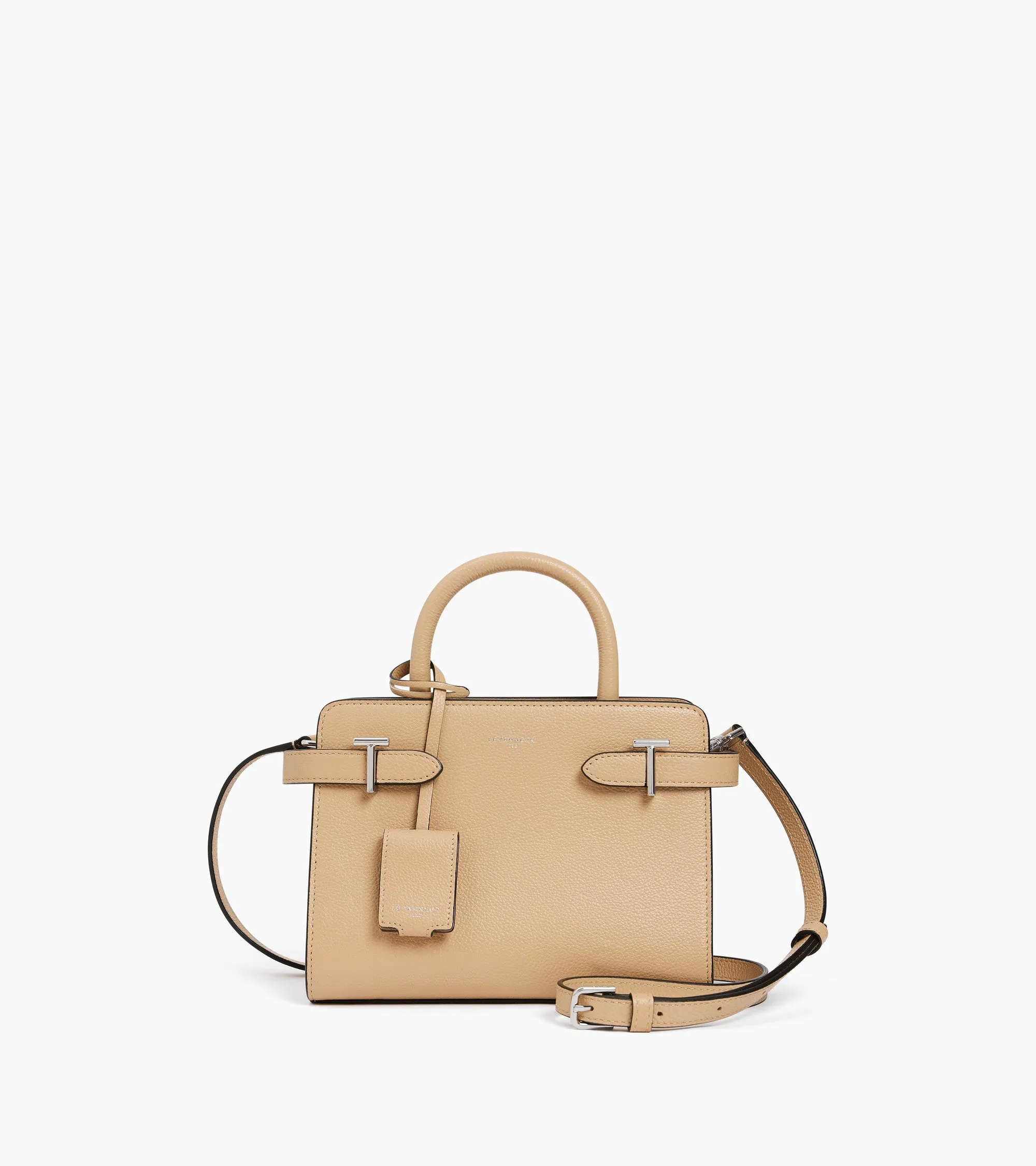 Emilie small handbag in grained leather sold by Le Tanneur