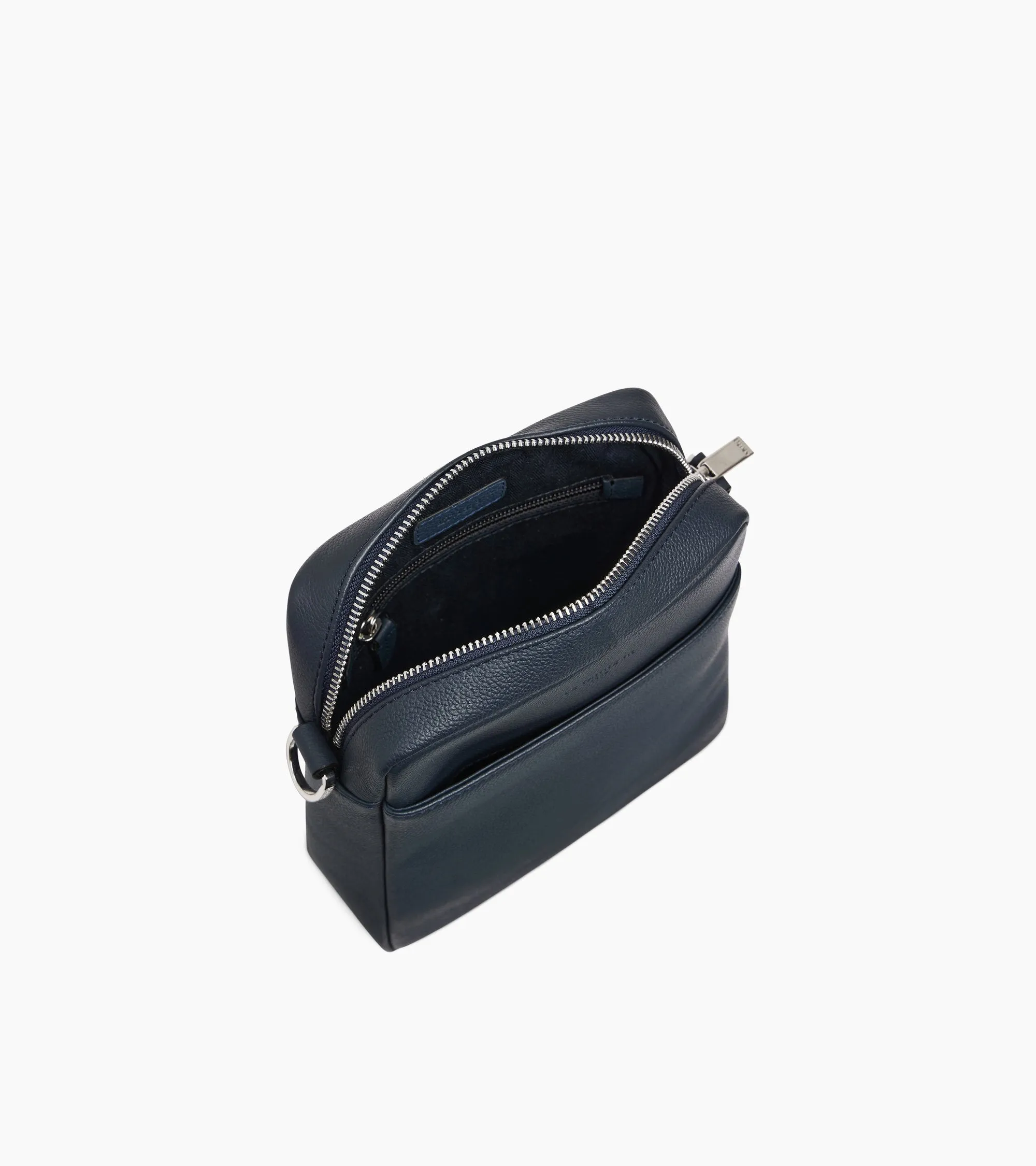 Marceau small zipped satchel in grained leather sold by Le Tanneur product image thumbnail 3