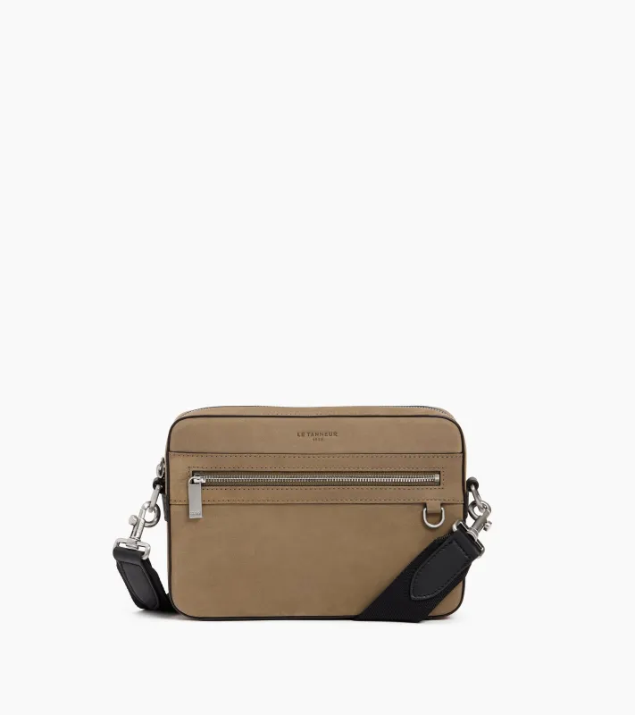 Emile small satchel in smooth leather and nubuck sold by Le Tanneur