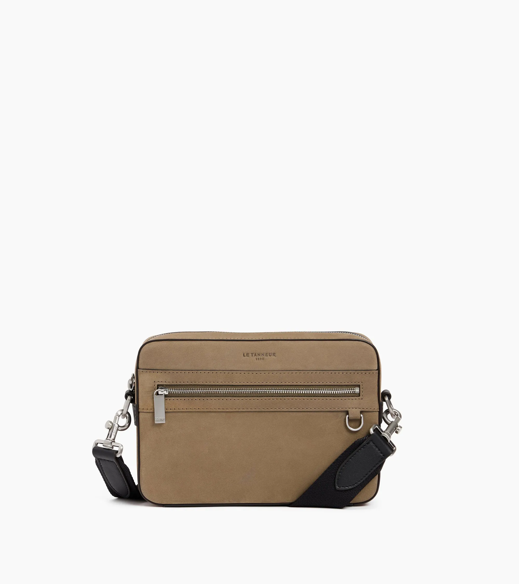 Emile small satchel in smooth leather and nubuck sold by Le Tanneur