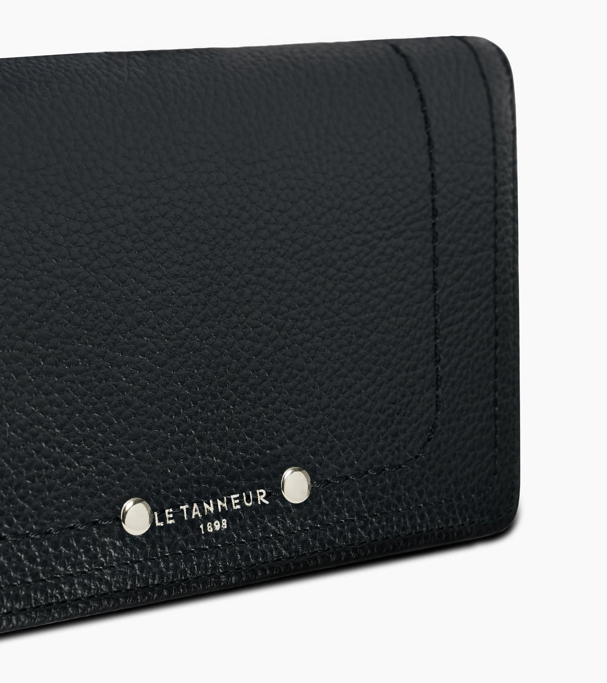 Ella medium wallet in grained leather sold by Le Tanneur product image thumbnail 2