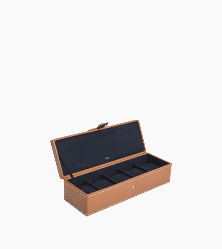 5 slot watch box sold by Le Tanneur