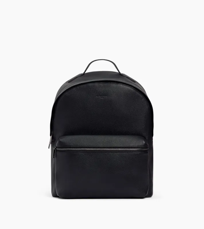 Marceau backpack in grained leather sold by Le Tanneur