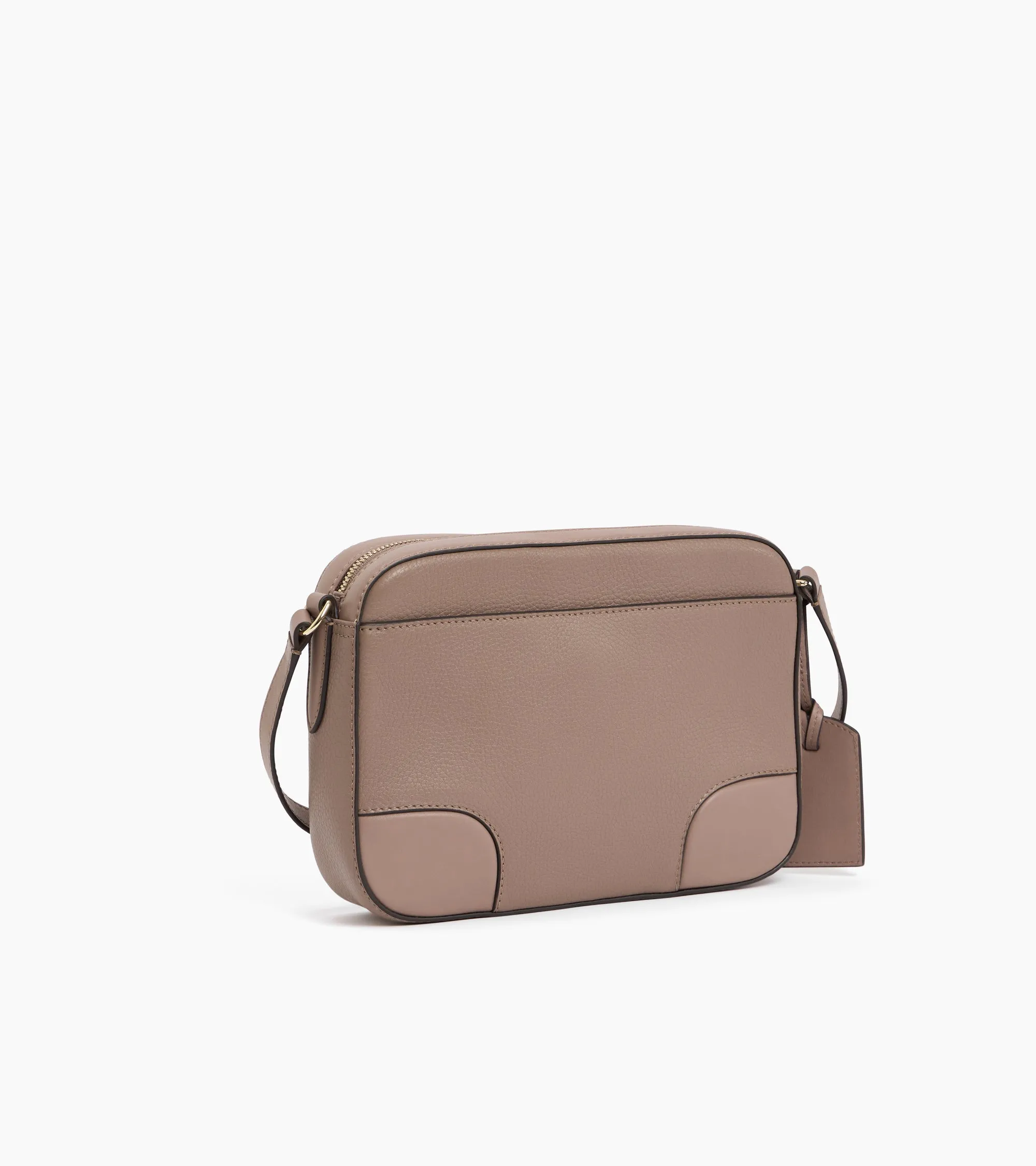 Romy medium crossbody bag in grained and smooth leather sold by Le Tanneur product image thumbnail 4