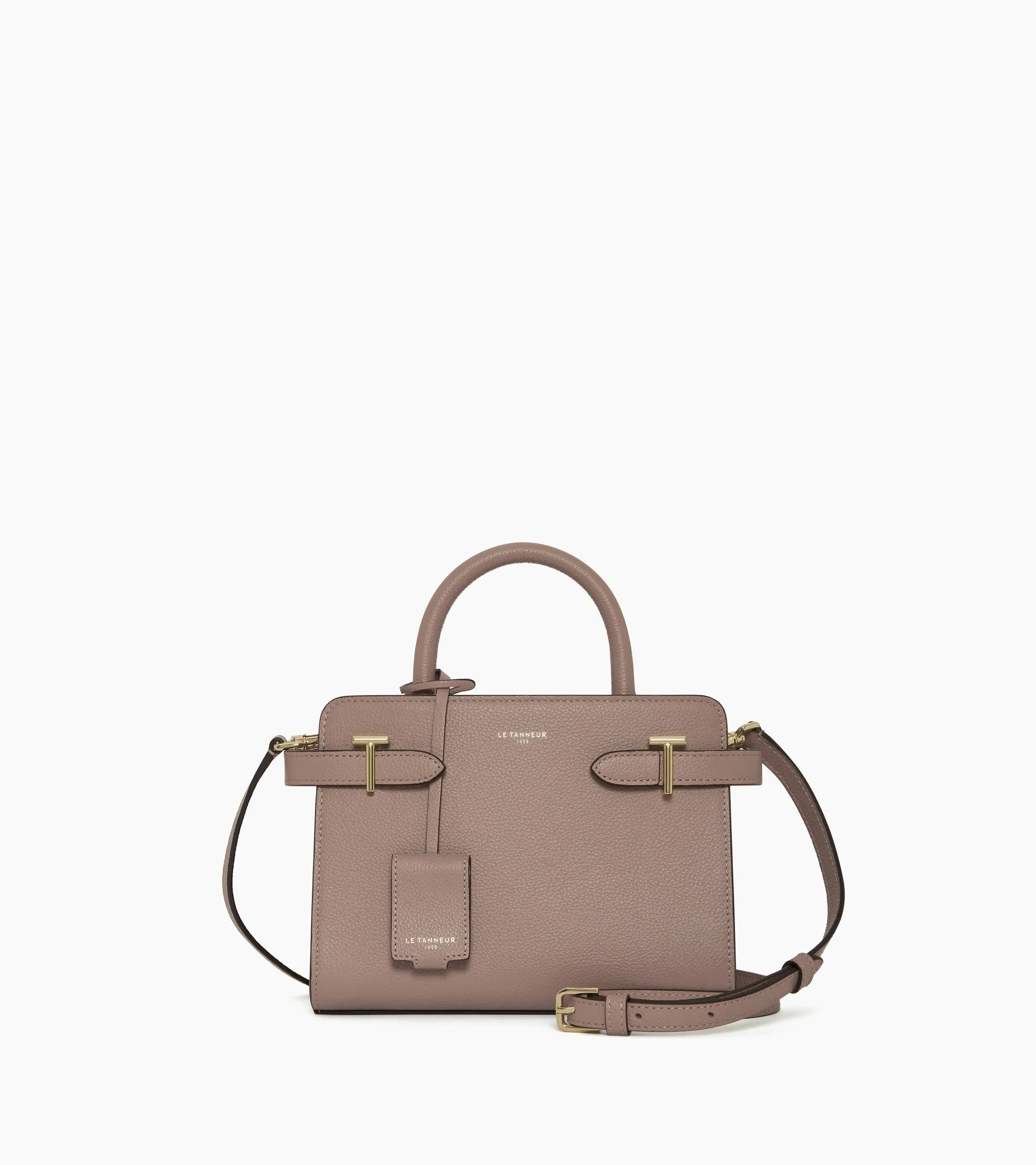 Emilie small handbag in grained leather sold by Le Tanneur