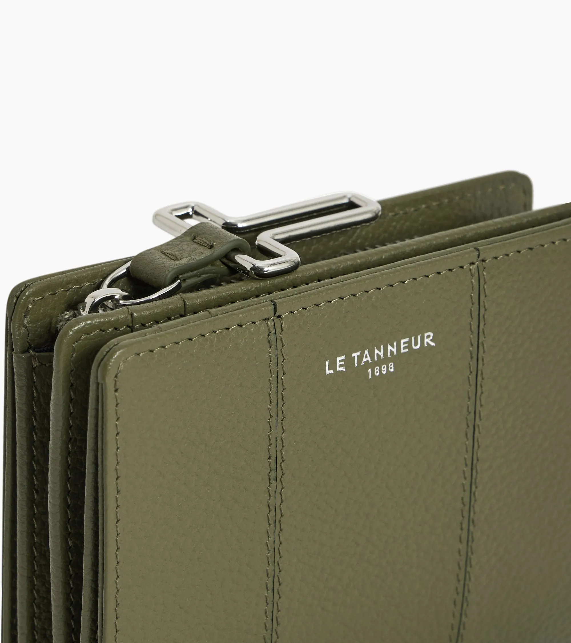 Juliette small purse in grained leather sold by Le Tanneur product image thumbnail 2