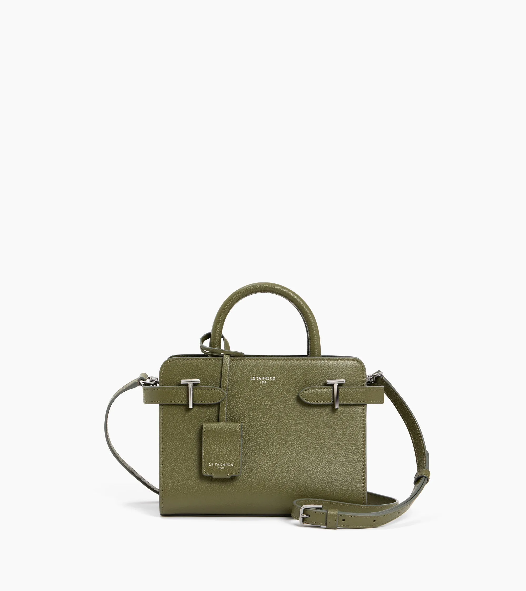Emilie small handbag in grained leather sold by Le Tanneur