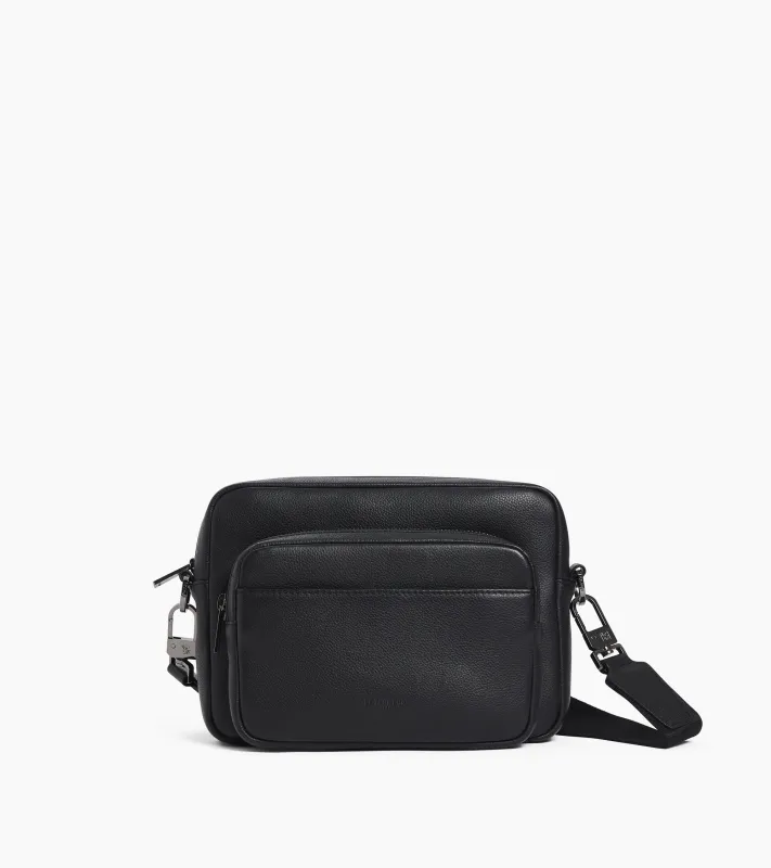 Marceau small shoulder bag in grained leather sold by Le Tanneur