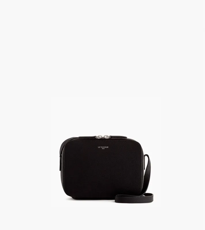 Sophie small crossbody bag in grained leather sold by Le Tanneur