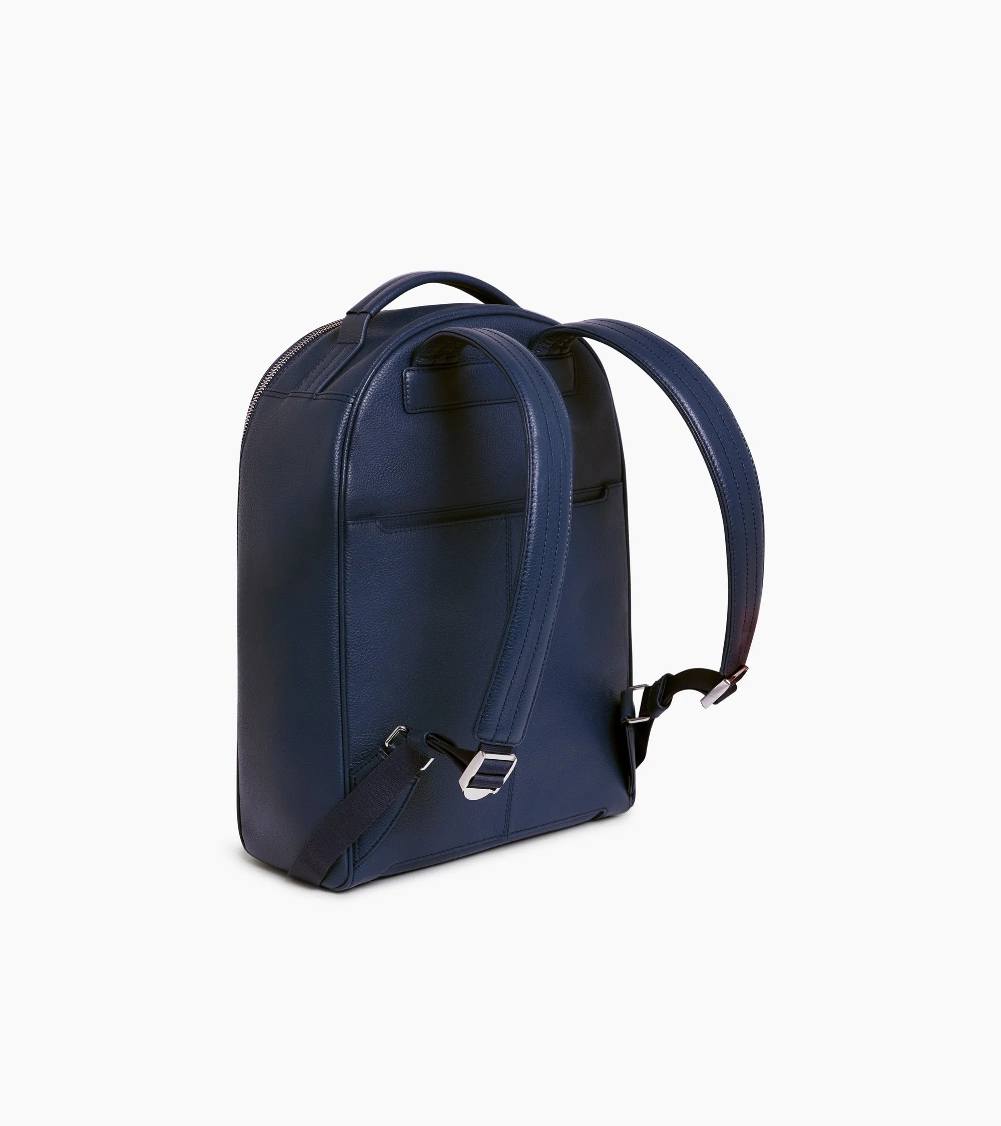 Charles zippered backpack in grained leather sold by Le Tanneur product image thumbnail 5