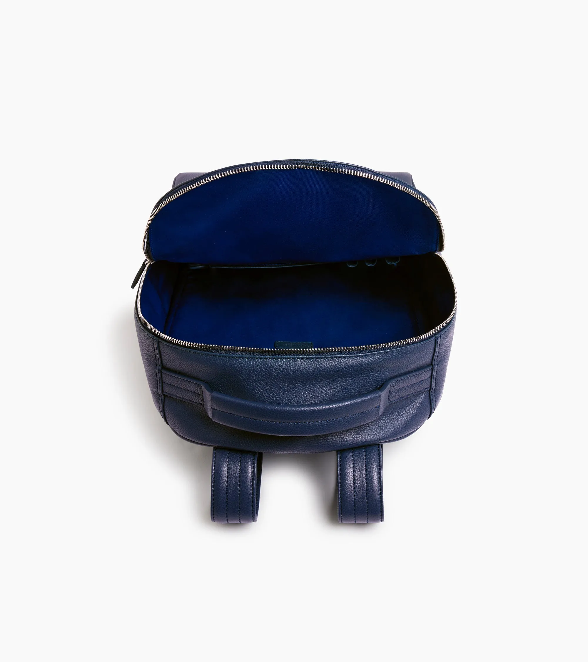 Charles zippered backpack in grained leather sold by Le Tanneur product image thumbnail 4