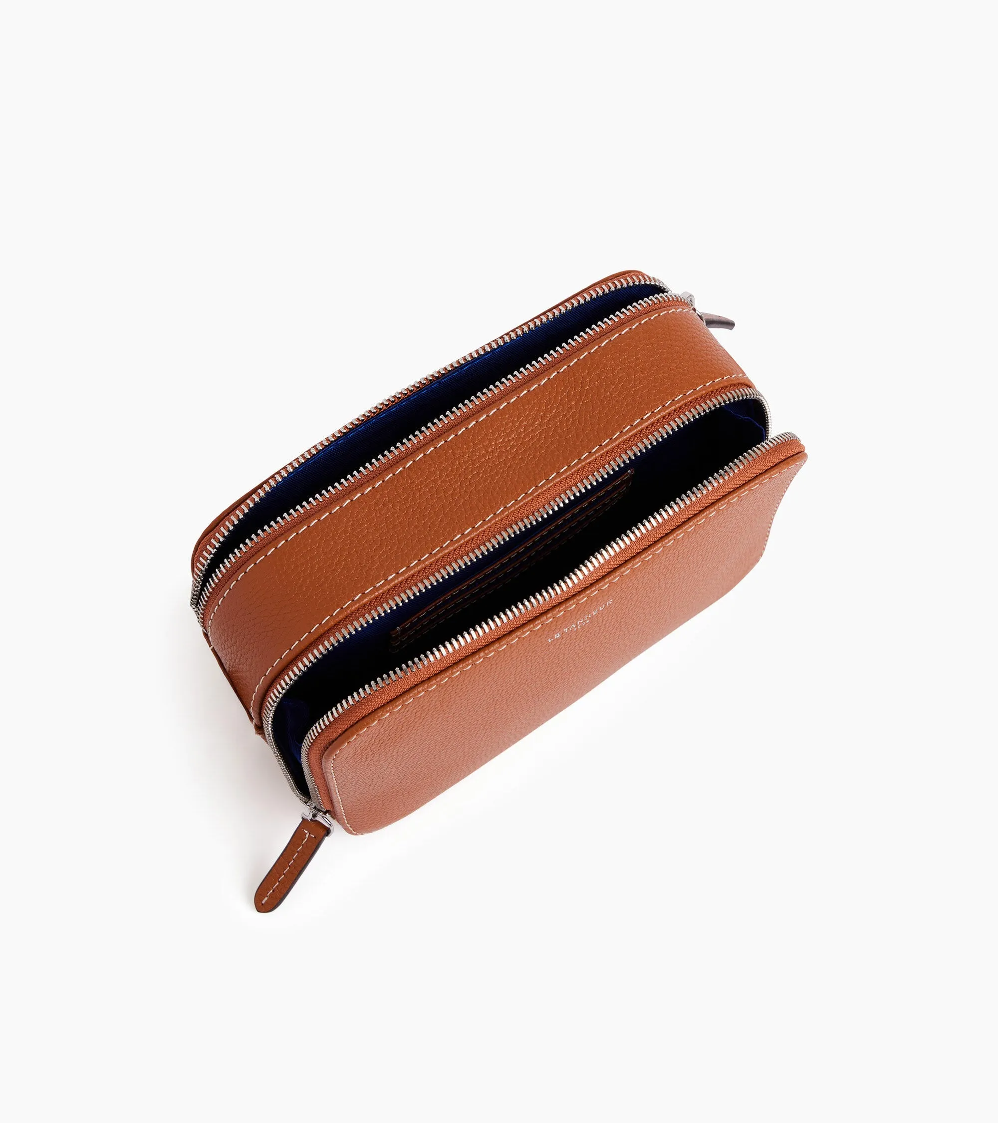 Sophie small crossbody bag in grained leather sold by Le Tanneur product image thumbnail 3