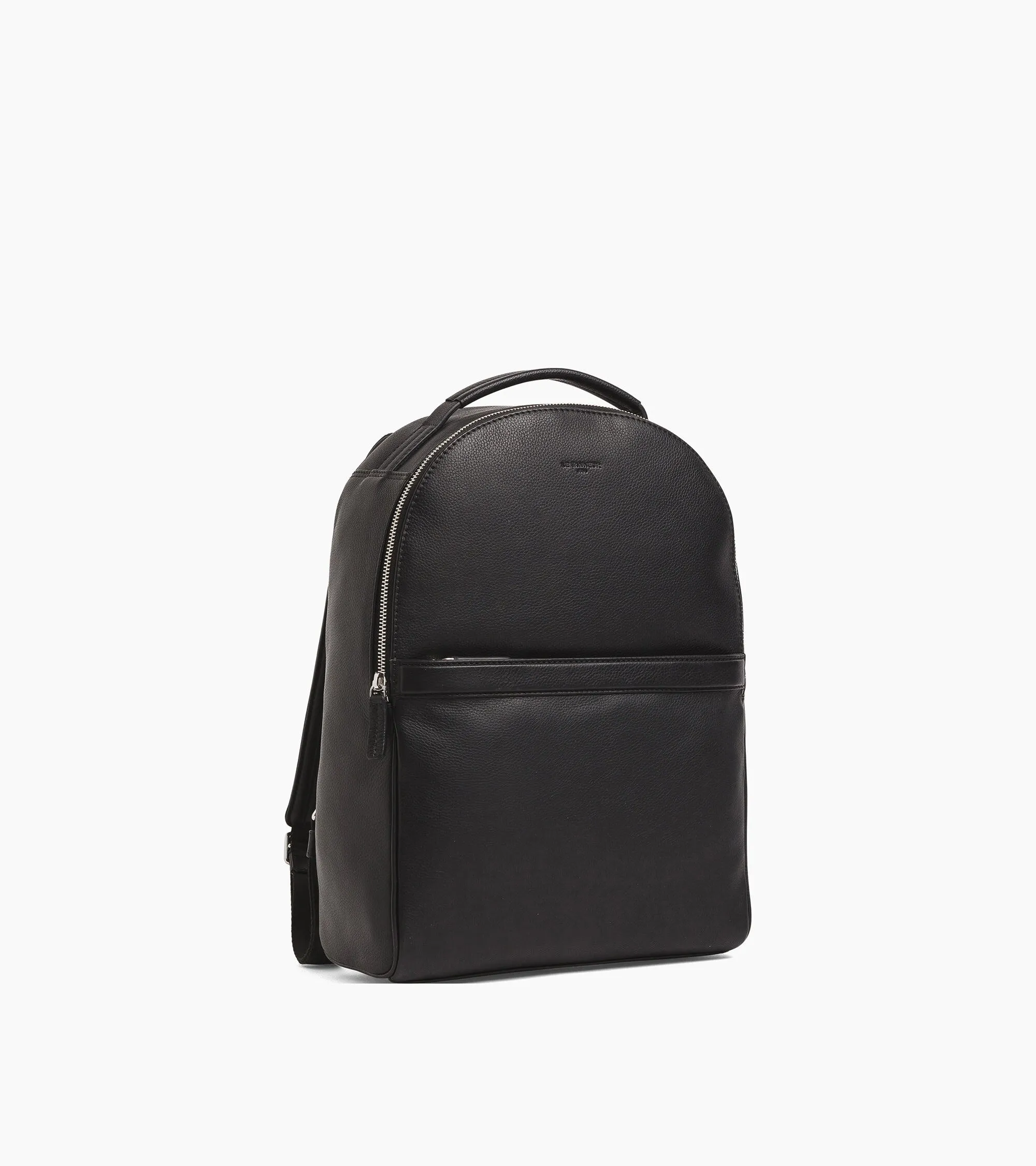 Charles zipped backpack in grained leather sold by Le Tanneur product image thumbnail 3