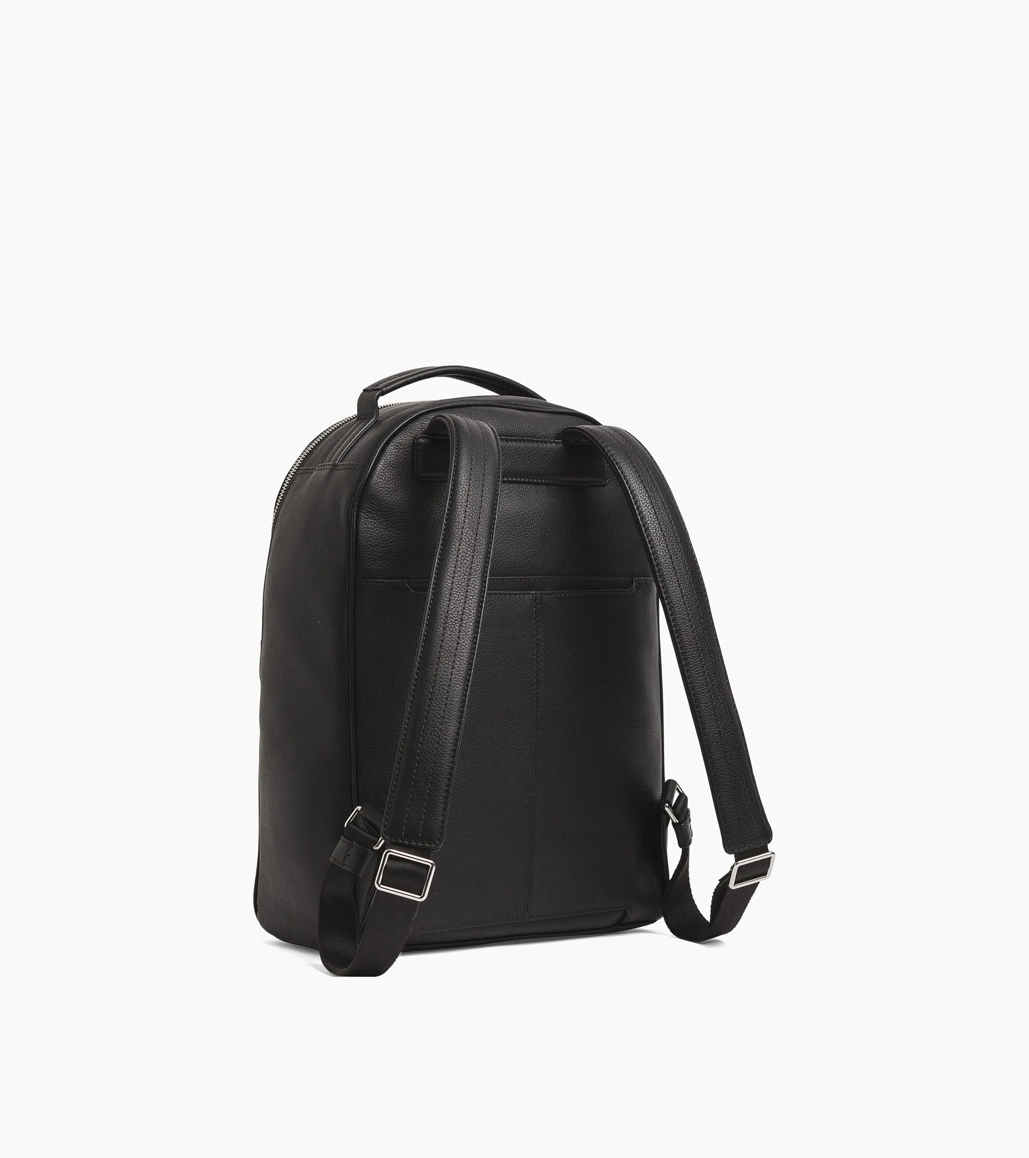 Charles zipped backpack in grained leather sold by Le Tanneur product image thumbnail 4