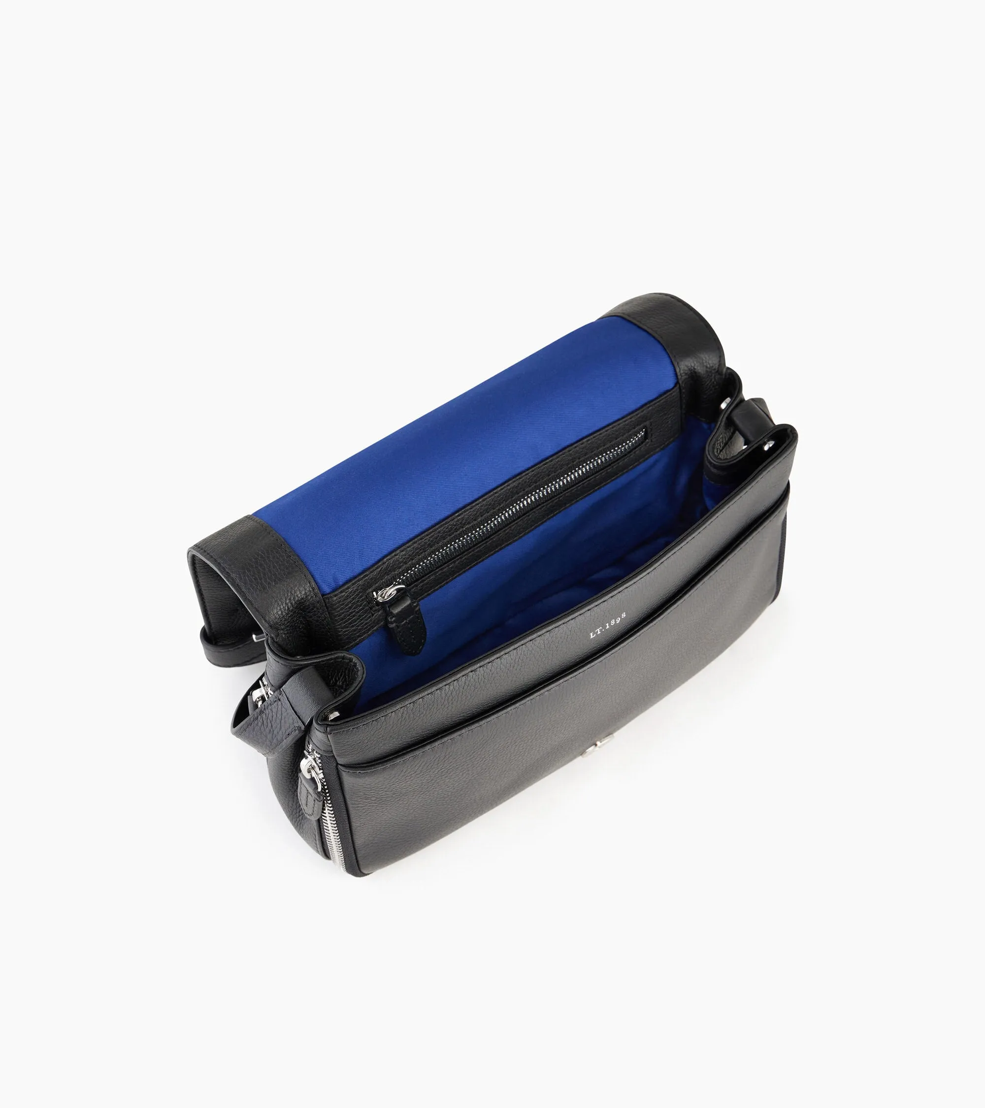 Simone small bag with crossbody strap in grained leather sold by Le Tanneur product image thumbnail 5