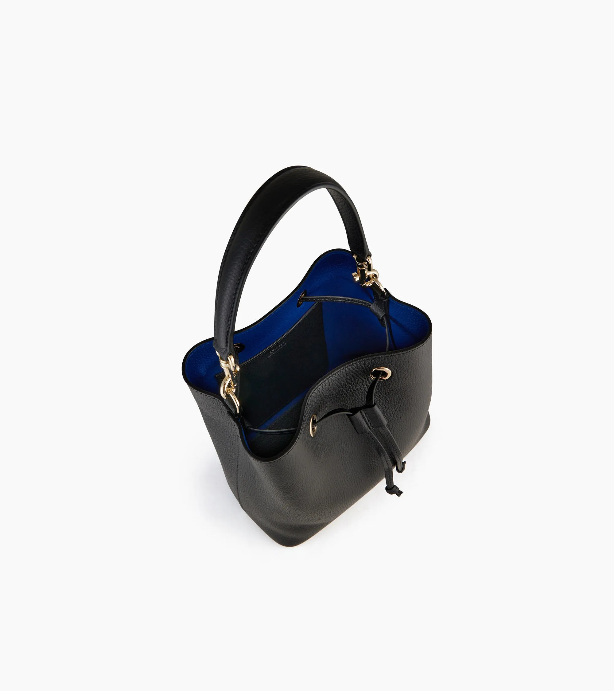 Louise bucket bag in grained leather sold by Le Tanneur product image thumbnail 4