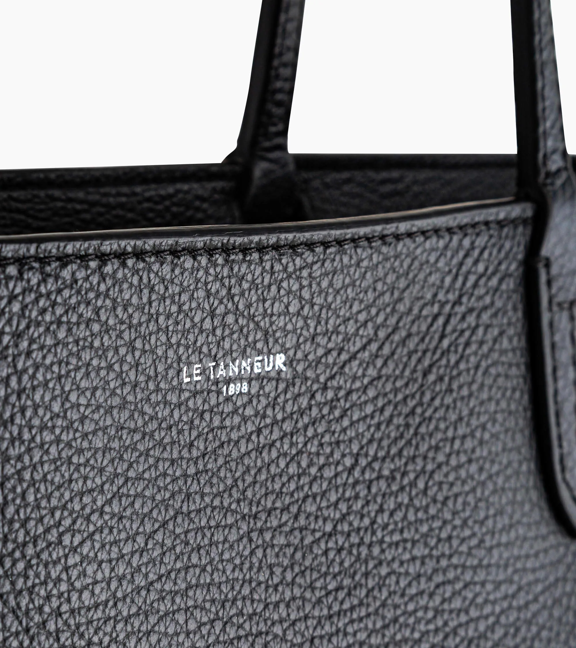Louise large tote in grained leather sold by Le Tanneur product image thumbnail 3