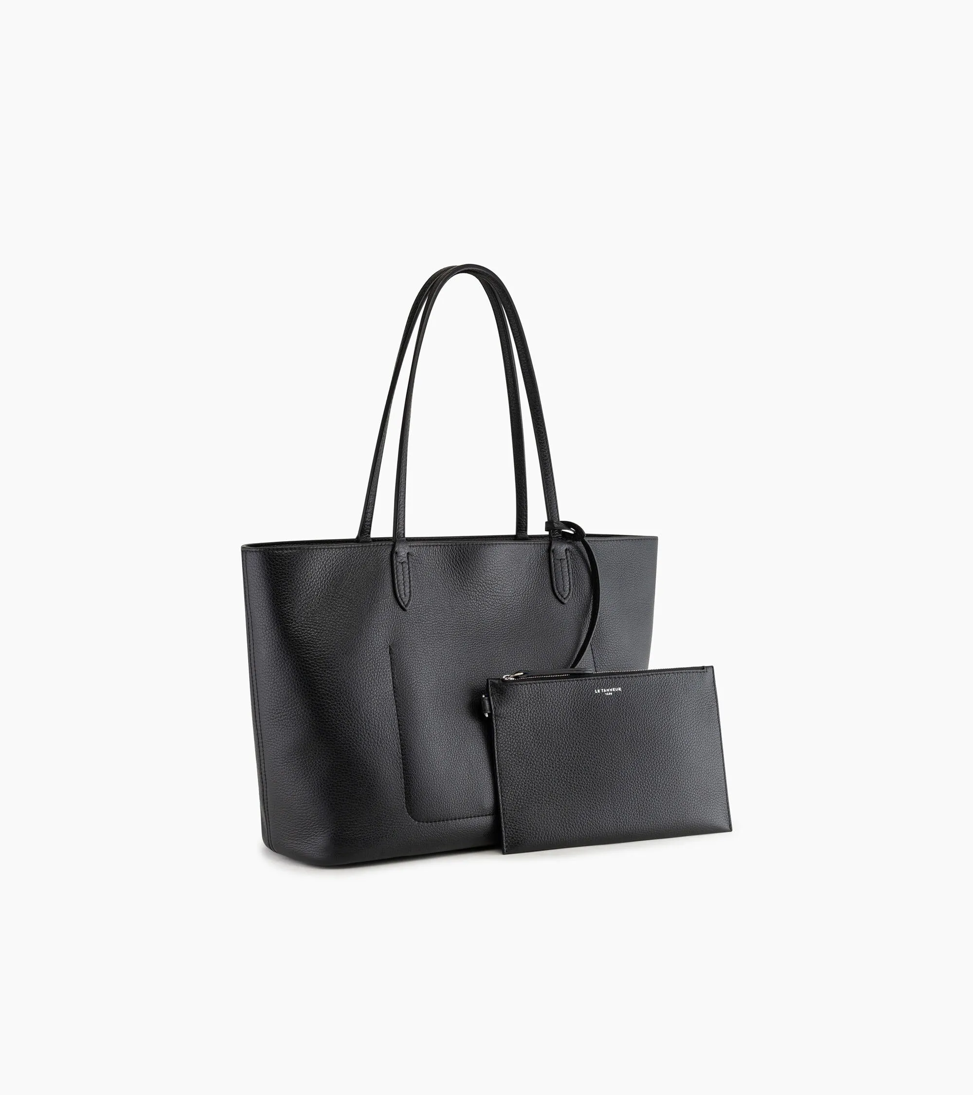 Louise large tote in grained leather sold by Le Tanneur product image thumbnail 5