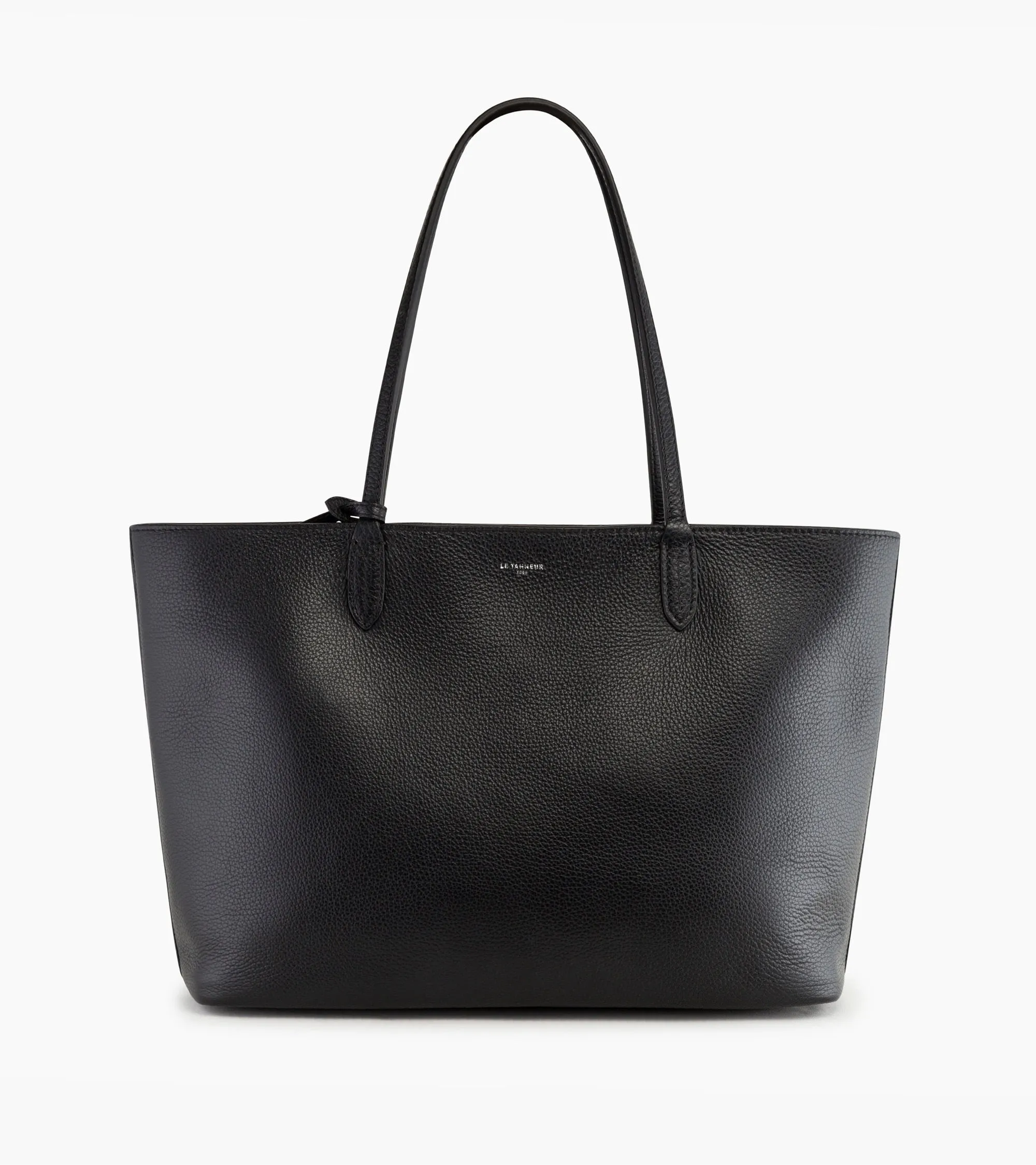 Louise large tote in grained leather sold by Le Tanneur