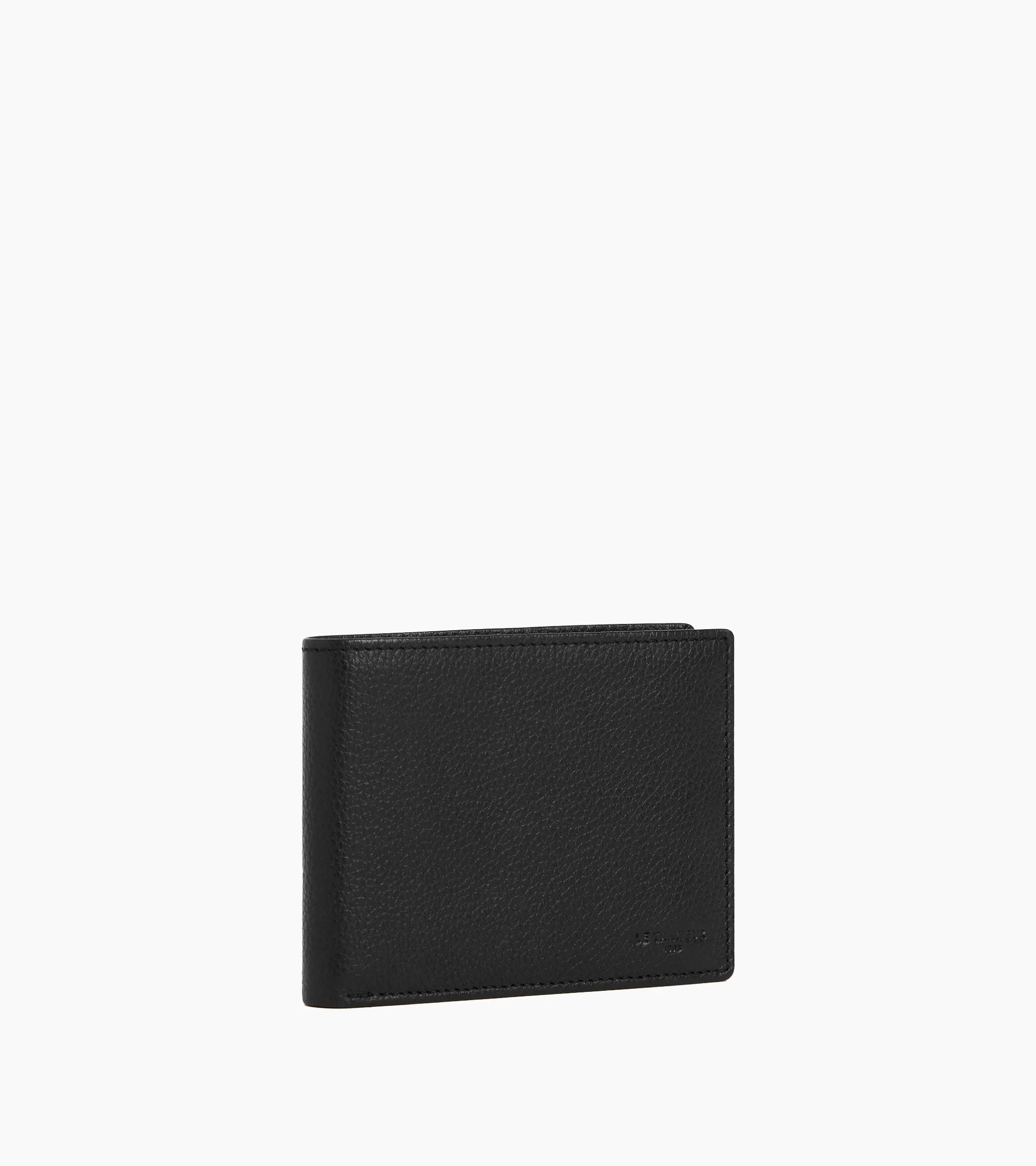 Charles horizontal, zipped wallet with 2 gussets in grained leather sold by Le Tanneur product image thumbnail 4