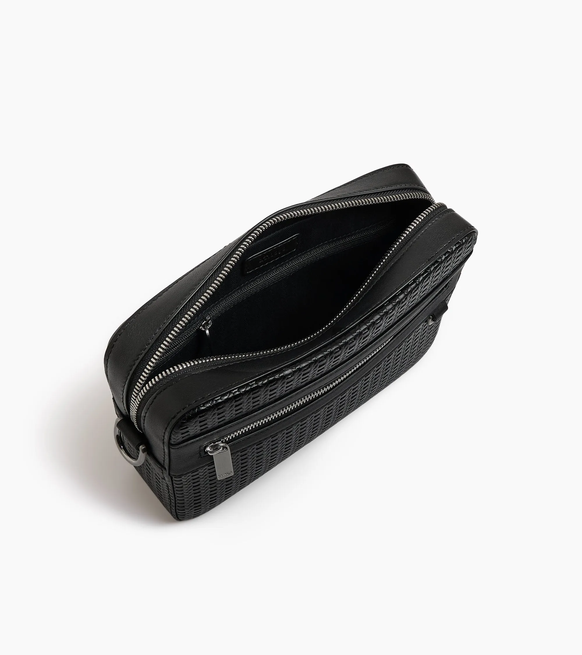 Emile small satchel in embossed and smooth leather sold by Le Tanneur product image thumbnail 3