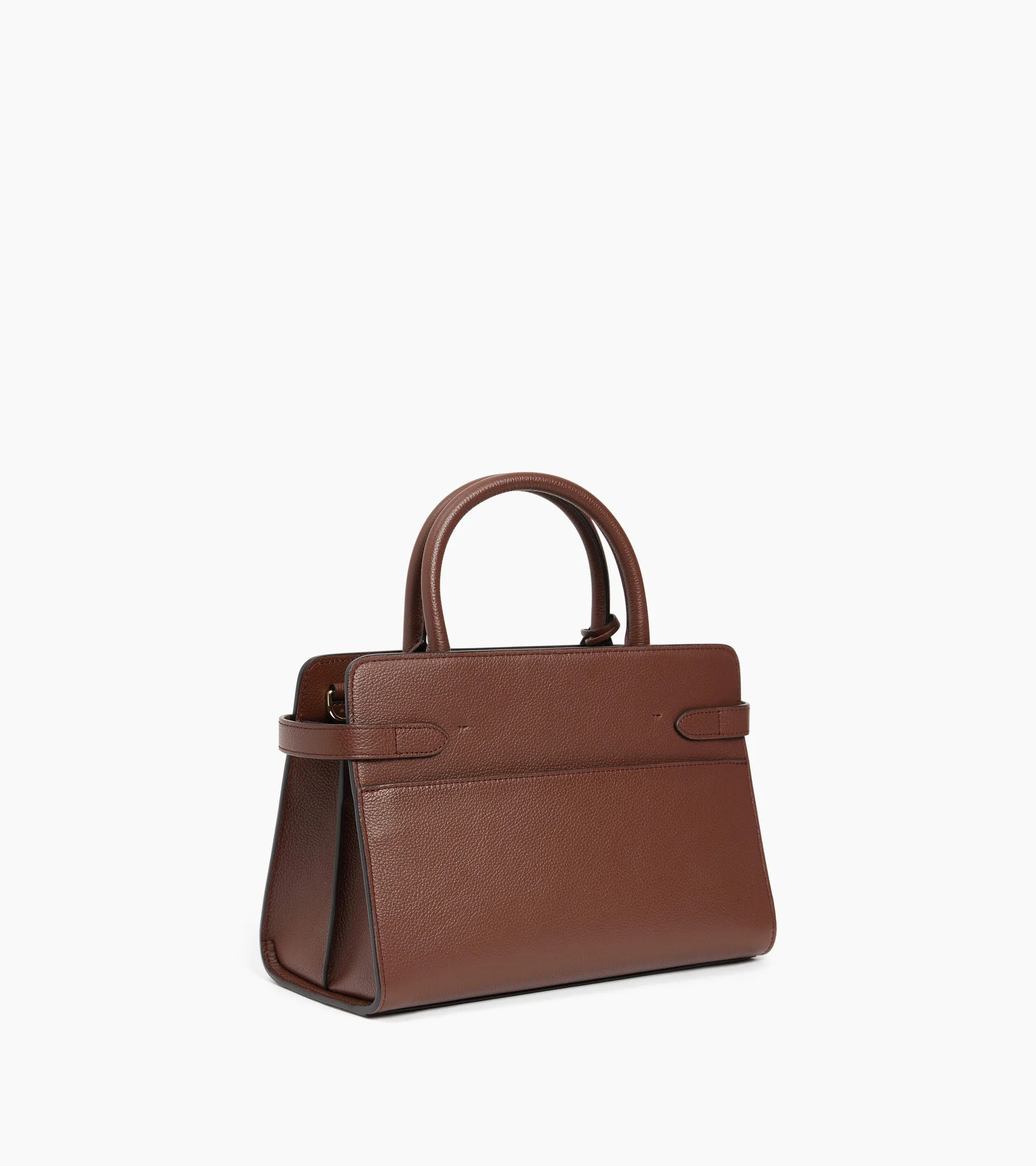 Emilie medium-sized handbag in grained leather sold by Le Tanneur product image thumbnail 4