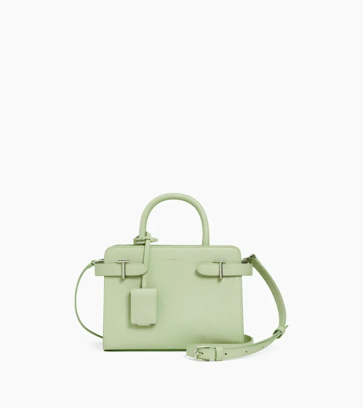 Emilie small handbag in grained leather sold by Le Tanneur