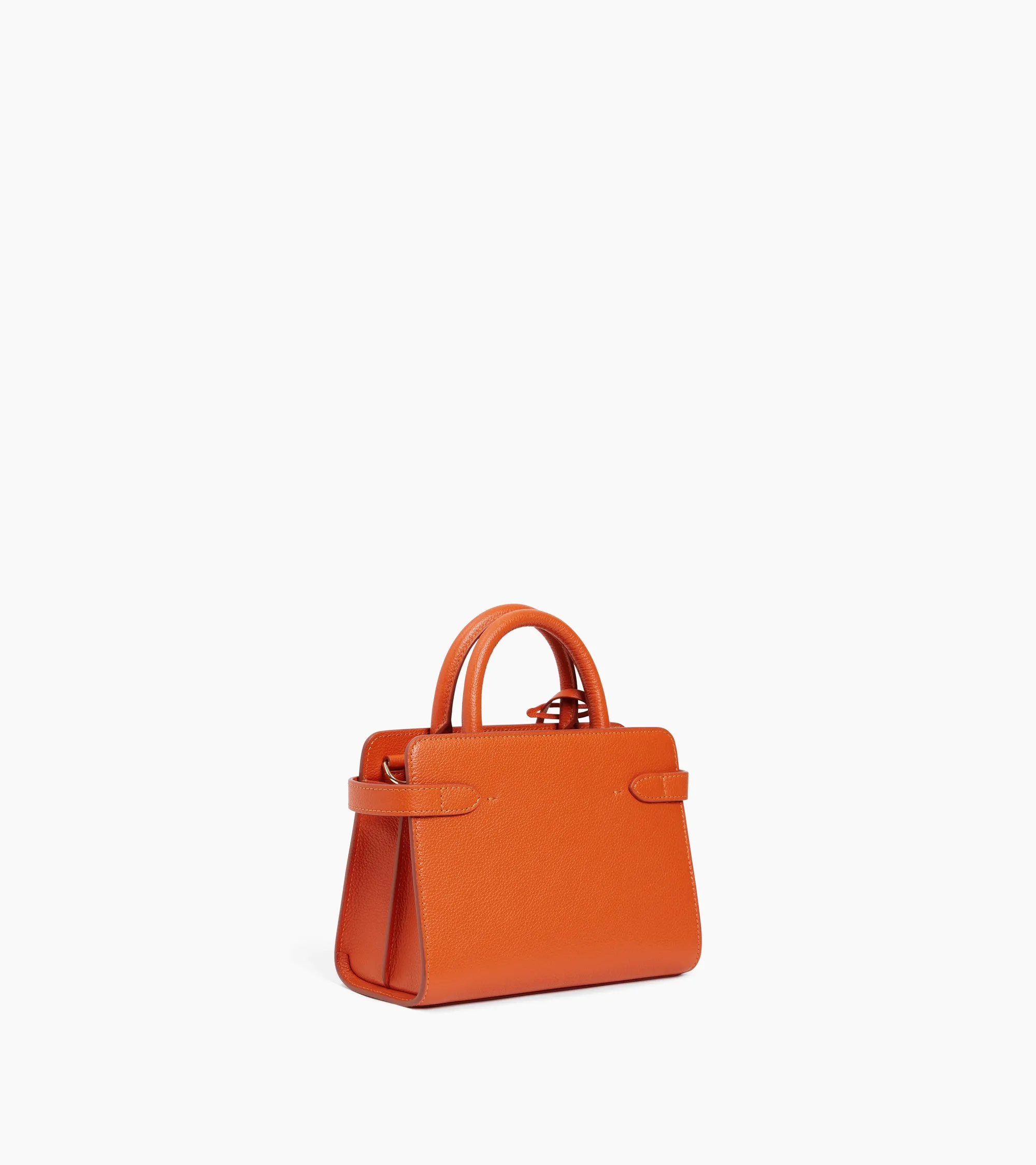 Emilie small handbag in grained leather sold by Le Tanneur product image thumbnail 4