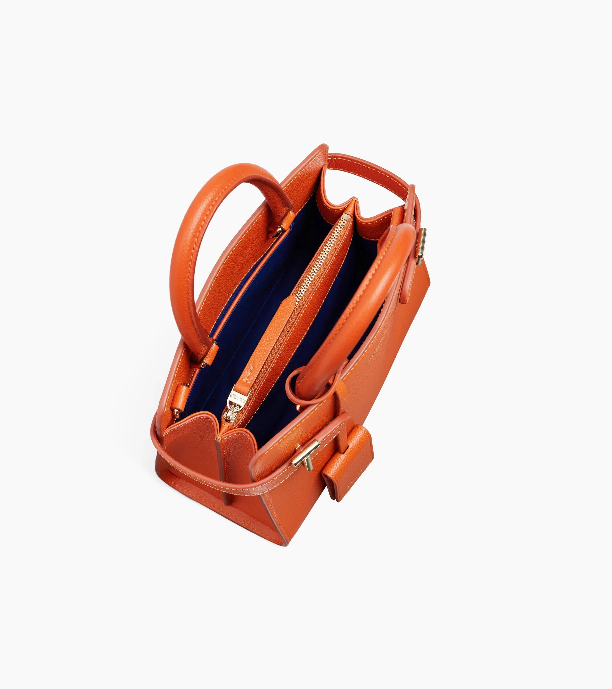 Emilie small handbag in grained leather sold by Le Tanneur product image thumbnail 3