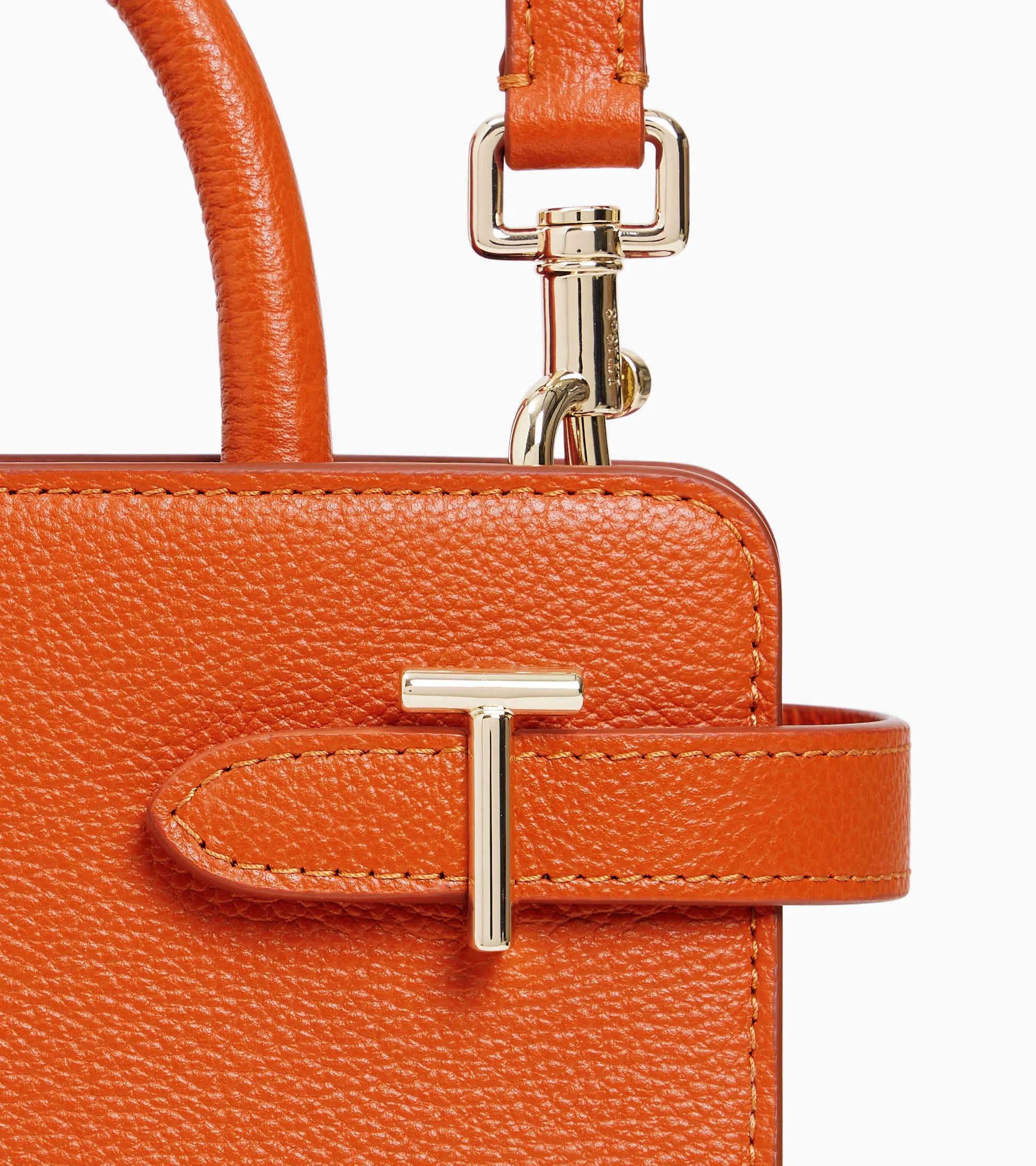 Emilie small handbag in grained leather sold by Le Tanneur product image thumbnail 2