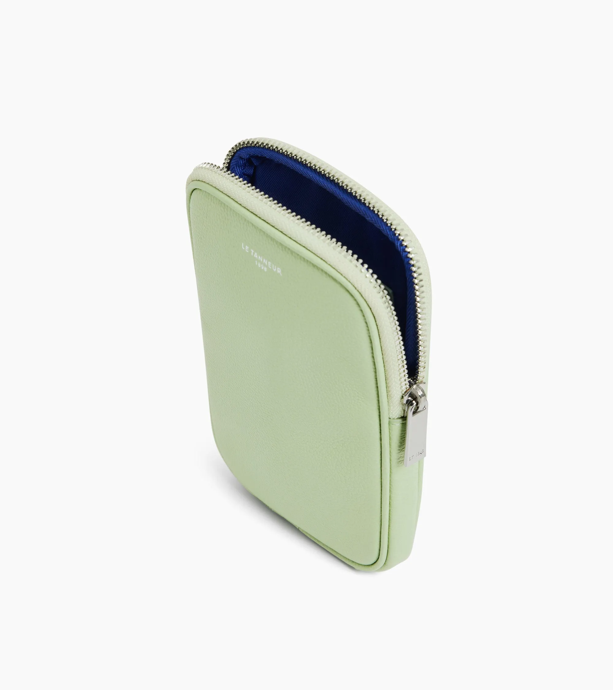 Emile phone case in grained leather sold by Le Tanneur product image thumbnail 3