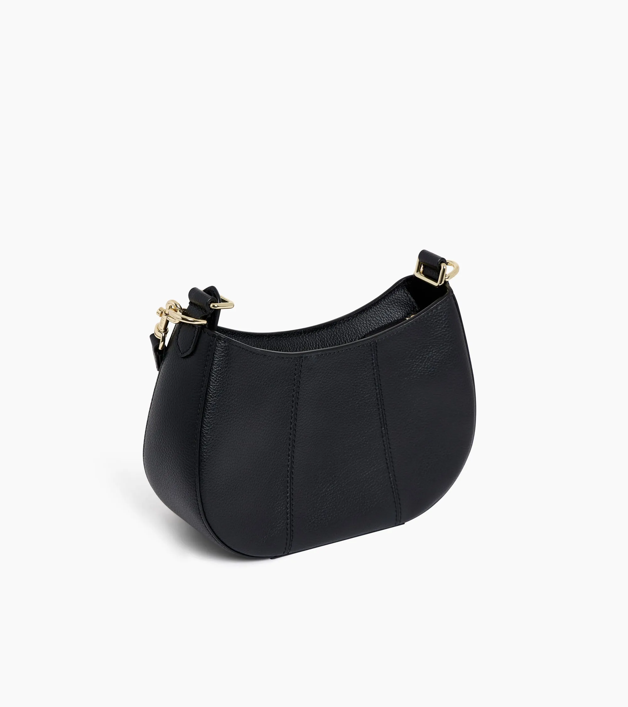 Juliette small half-moon bag in grained leather sold by Le Tanneur product image thumbnail 4