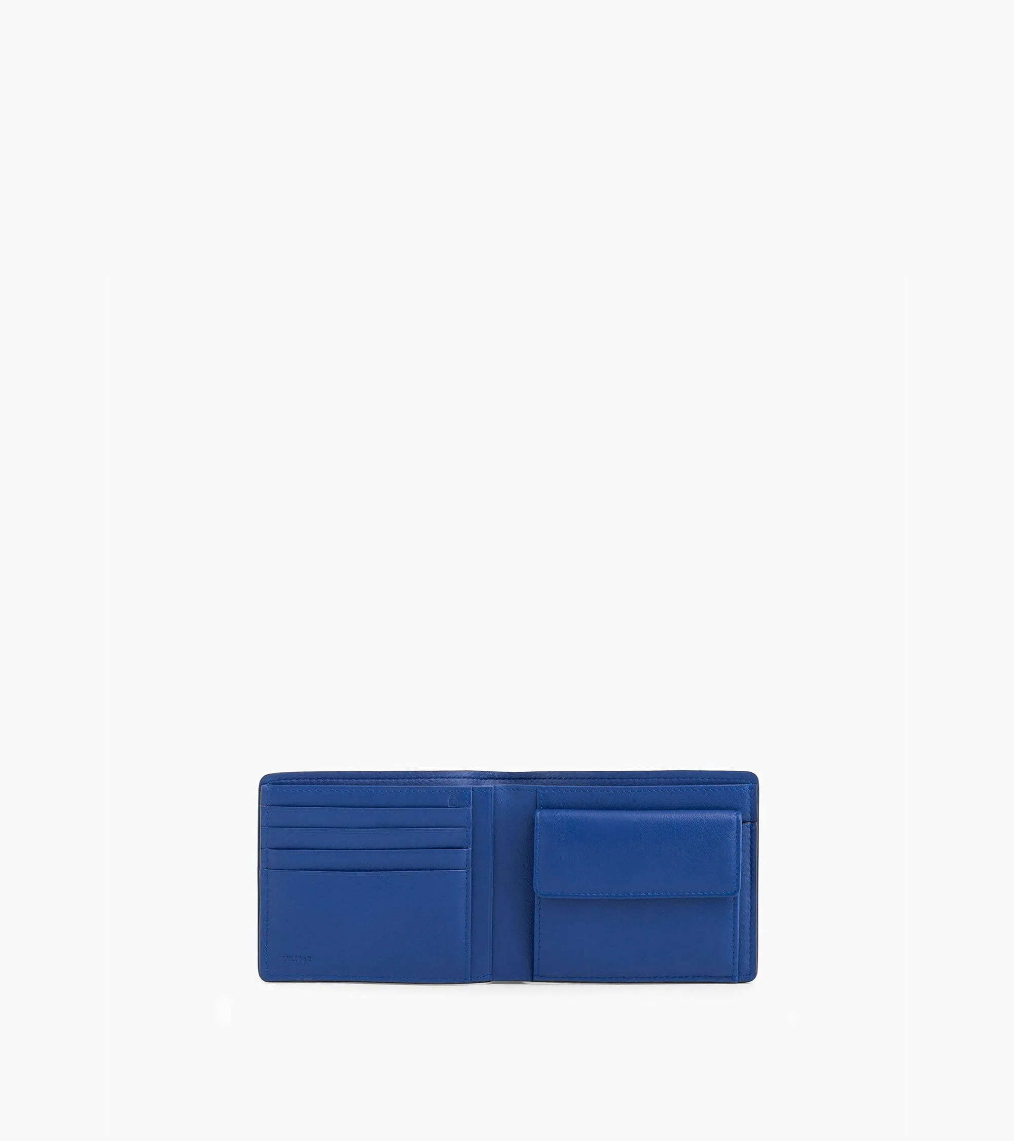 Augustin horizontal flap pocket wallet in grained leather sold by Le Tanneur product image thumbnail 2