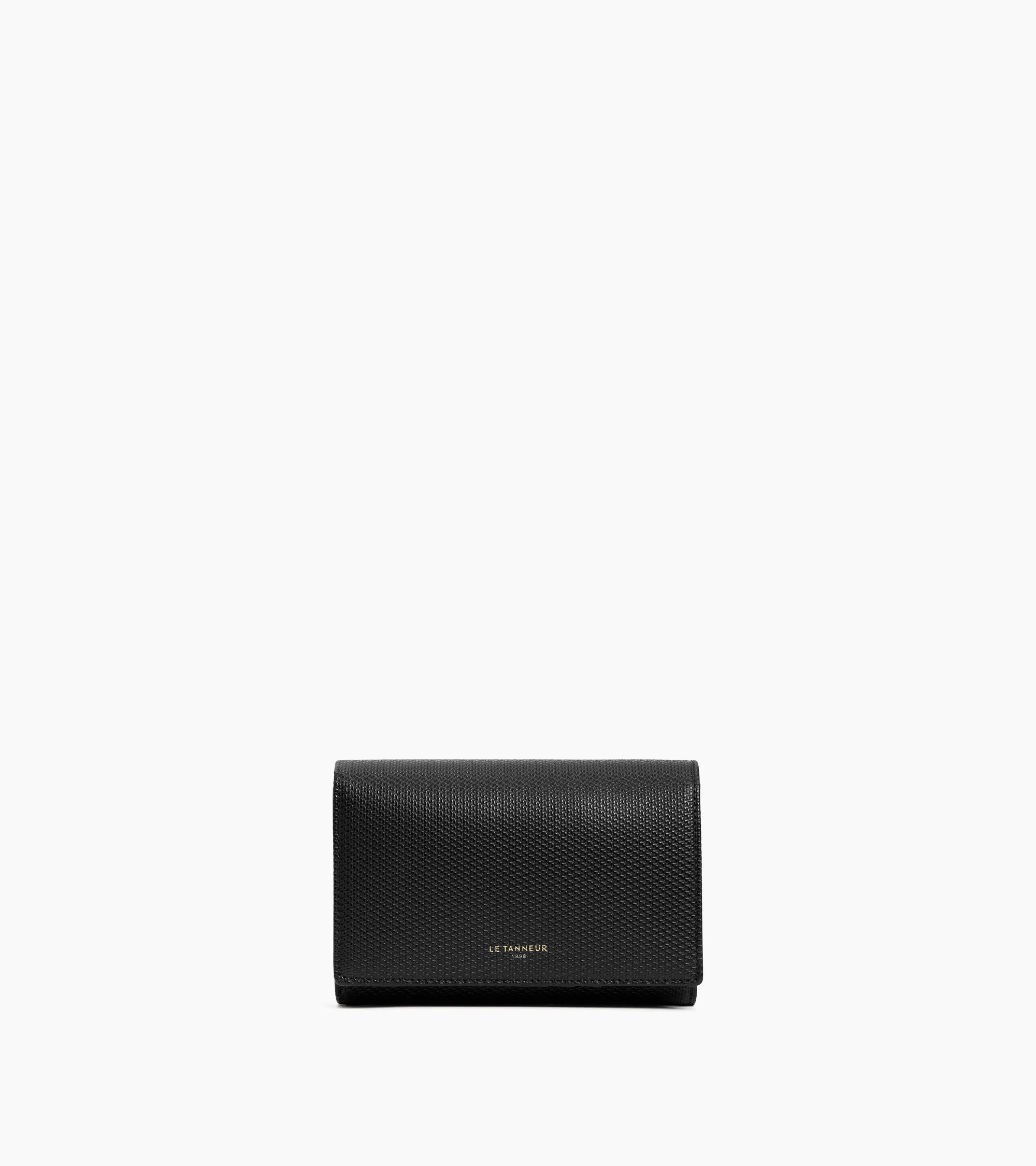 Emilie T signature leather wallet sold by Le Tanneur