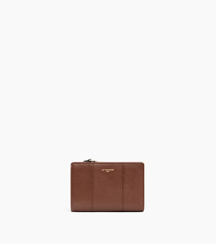 Juliette medium wallet in grained leather sold by Le Tanneur