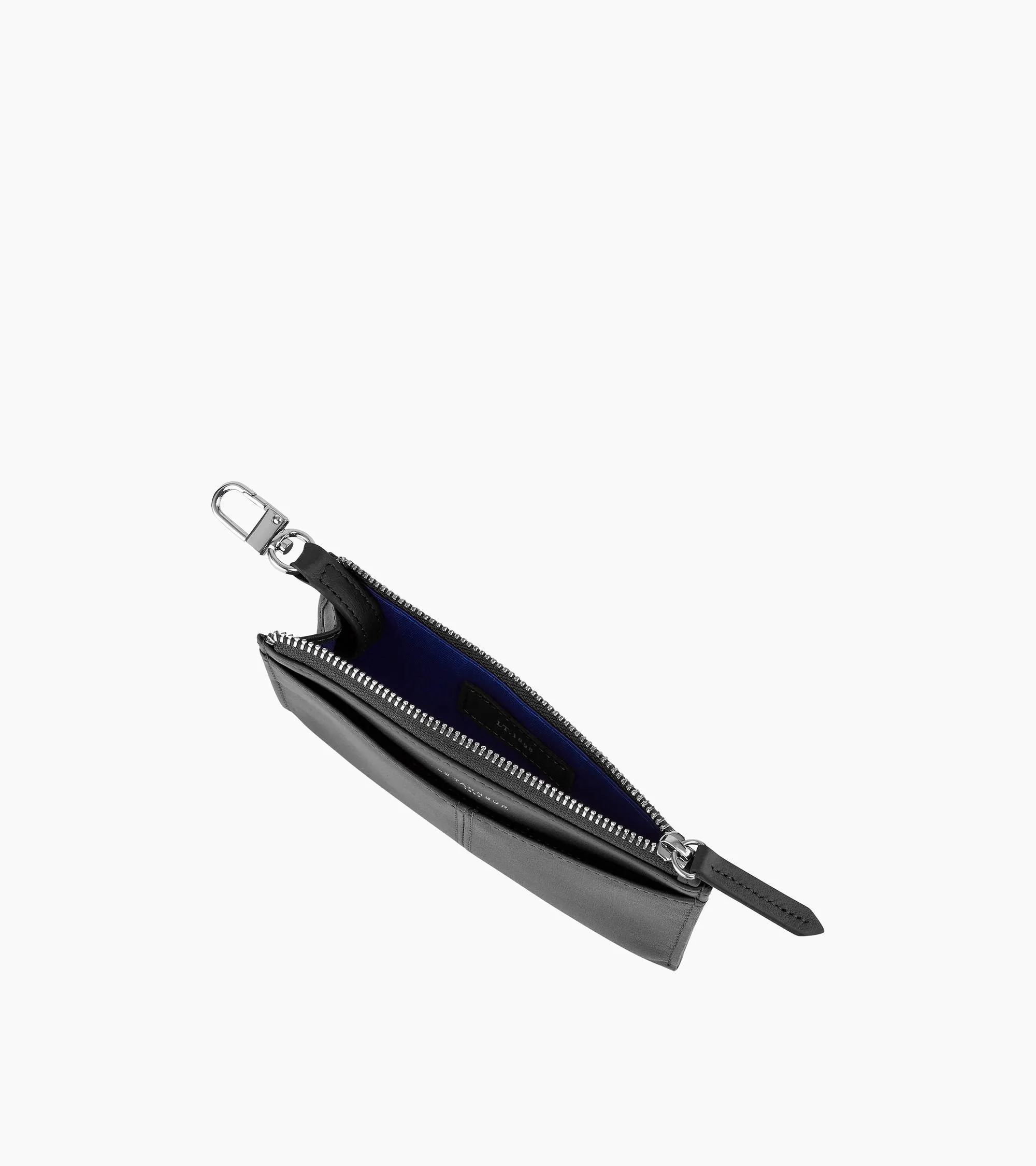 Charlotte zipped key case in smooth leather sold by Le Tanneur product image thumbnail 2