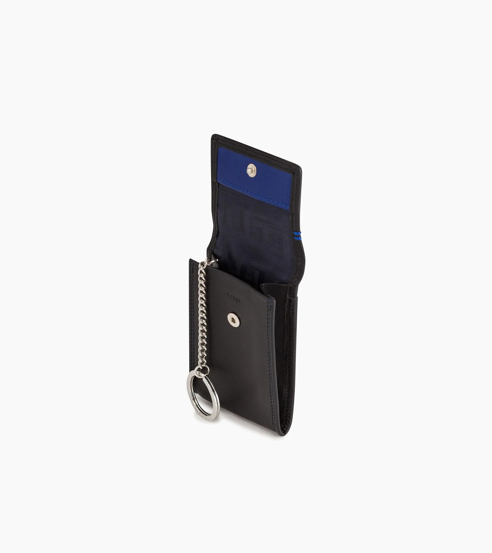 Martin flap key case in smooth leather sold by Le Tanneur product image thumbnail 3